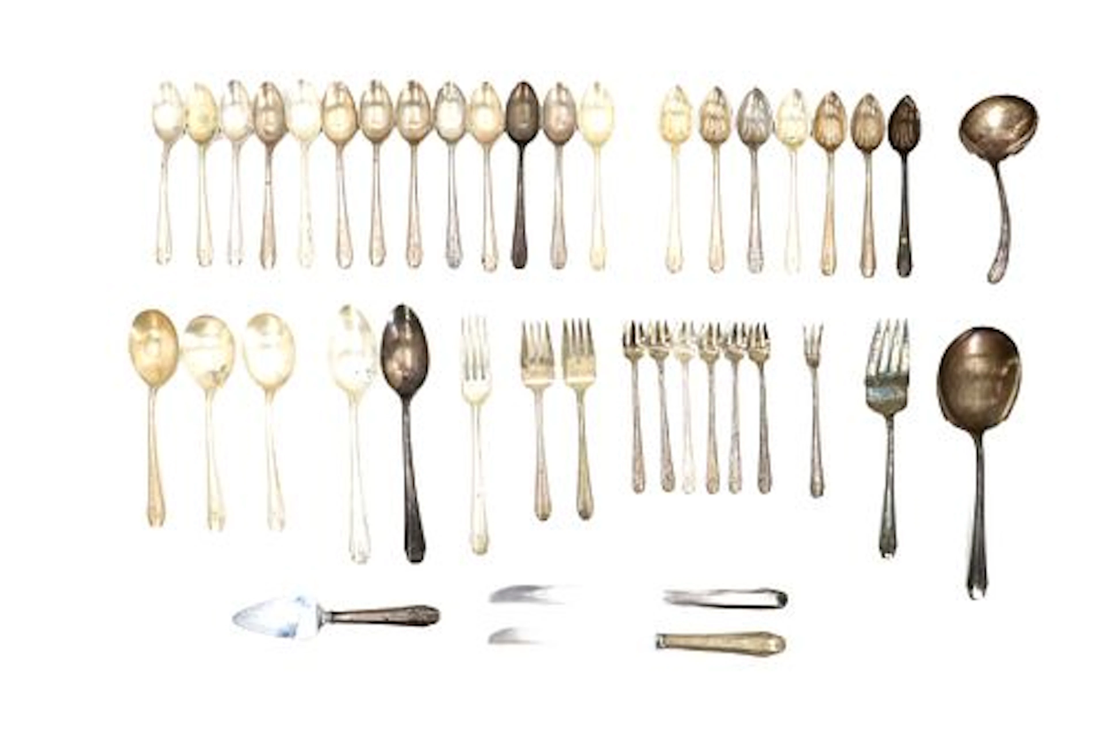 (41) Reed & Barton Sterling Silver Flatware - Approx. 44.405 ozt.