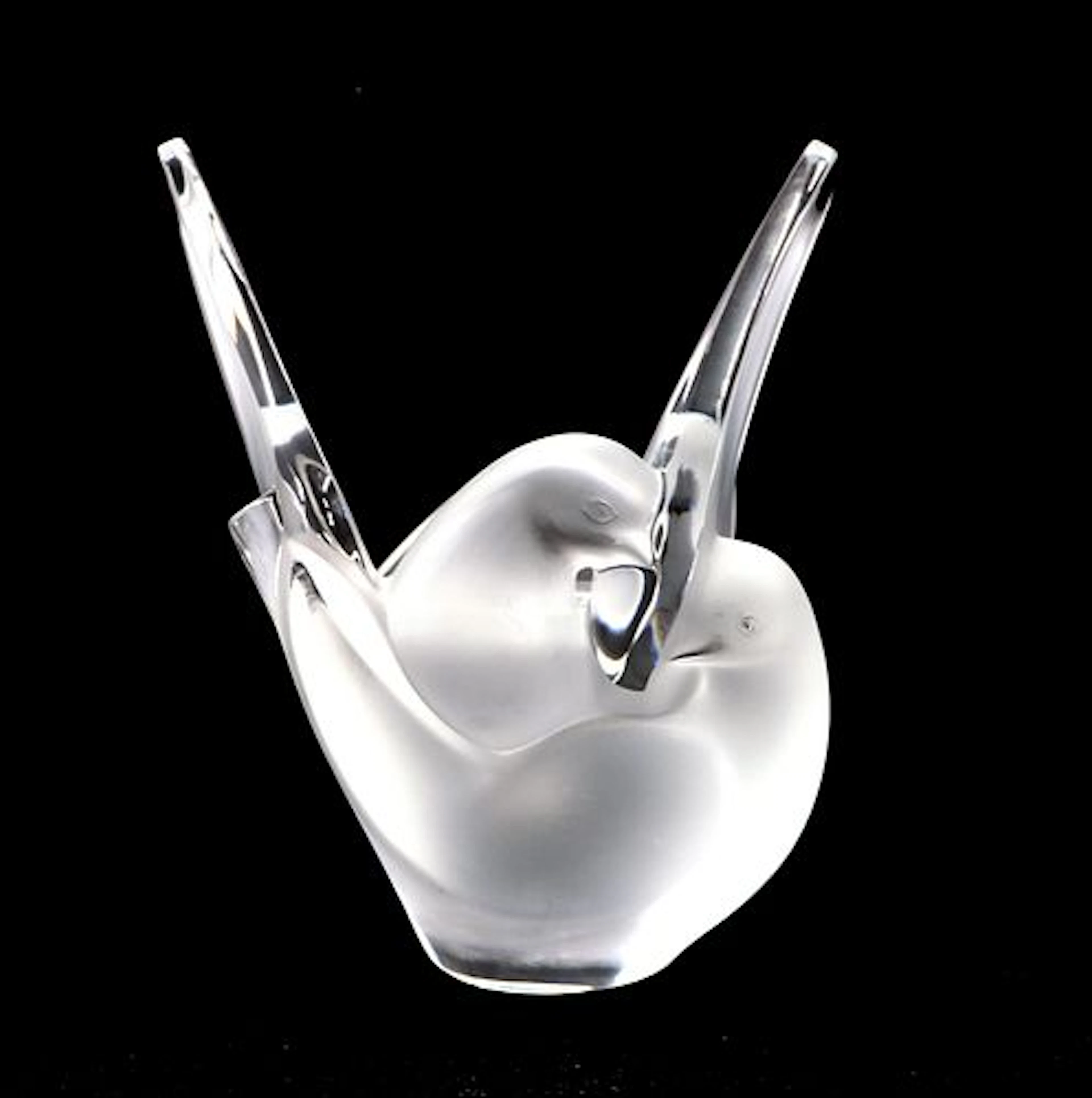 Lalique Crystal "Sylvie" Vase