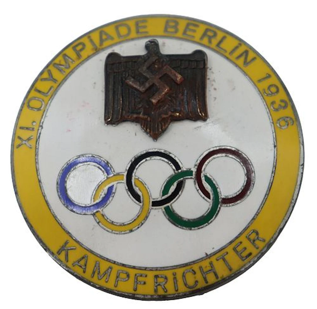 1936 German Berlin Olympics Judge's Badge