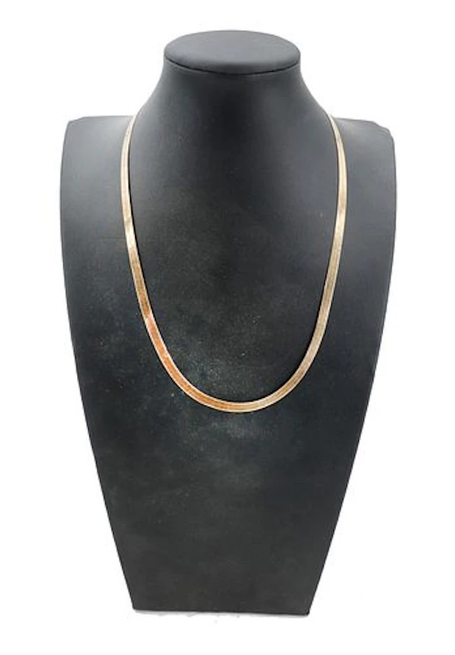 Marked 14k Gold Italian Chain - 10.5 g.