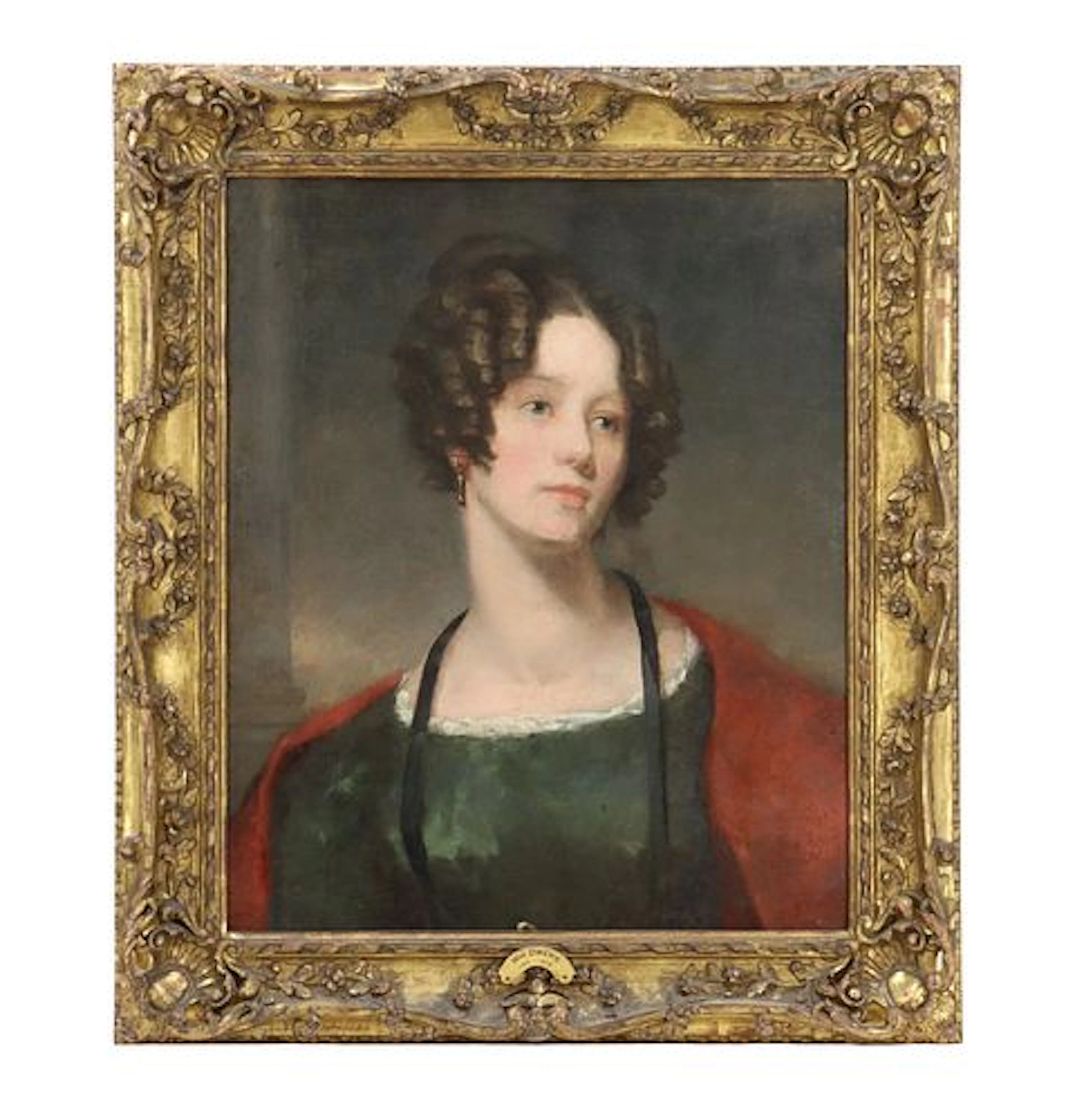 Attributed to William Owen (1769-1825) British, Oil on Canvas "Portrait