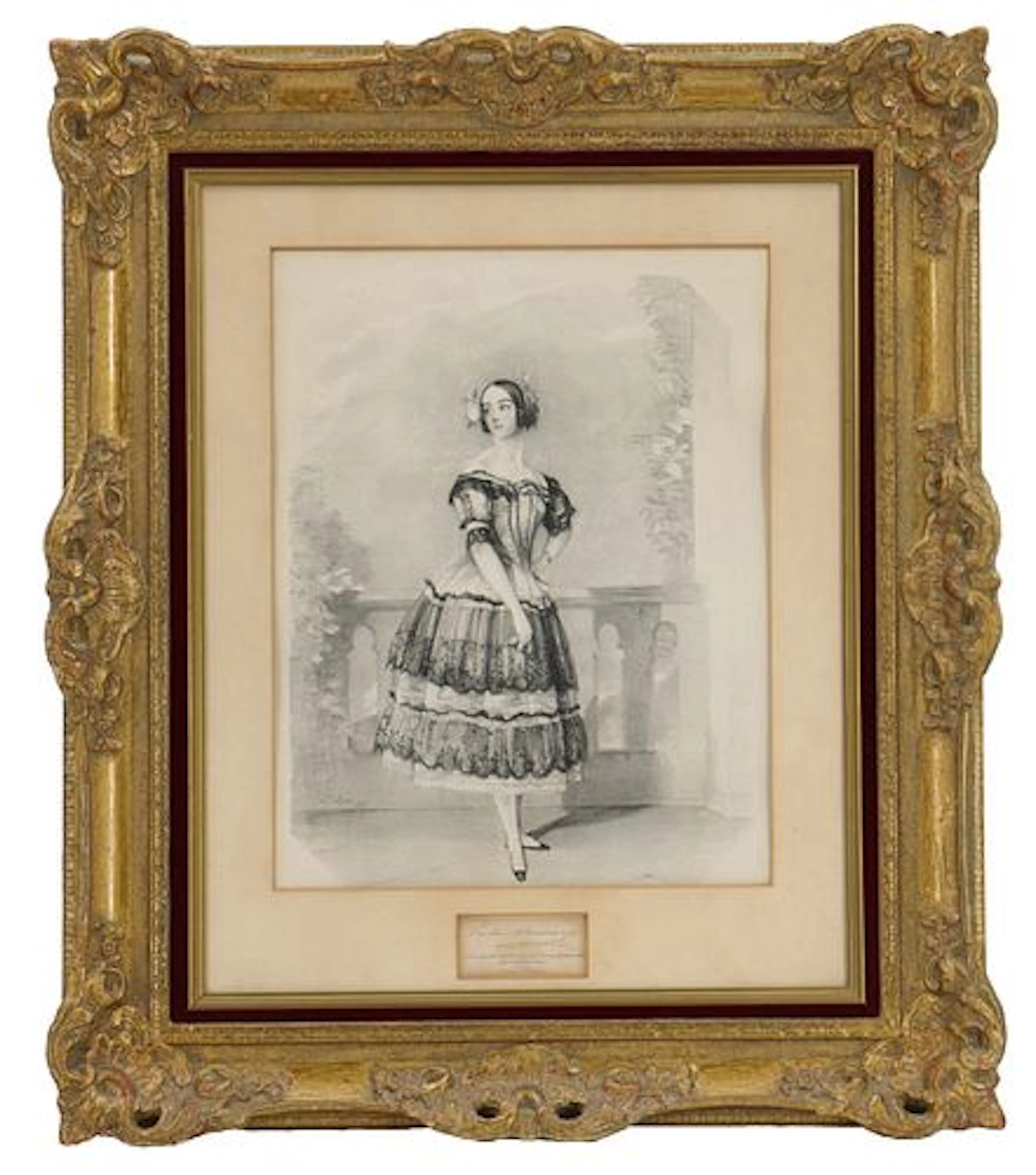 John Frederick Lewis (1805-1876) British, Tinted Lithograph
