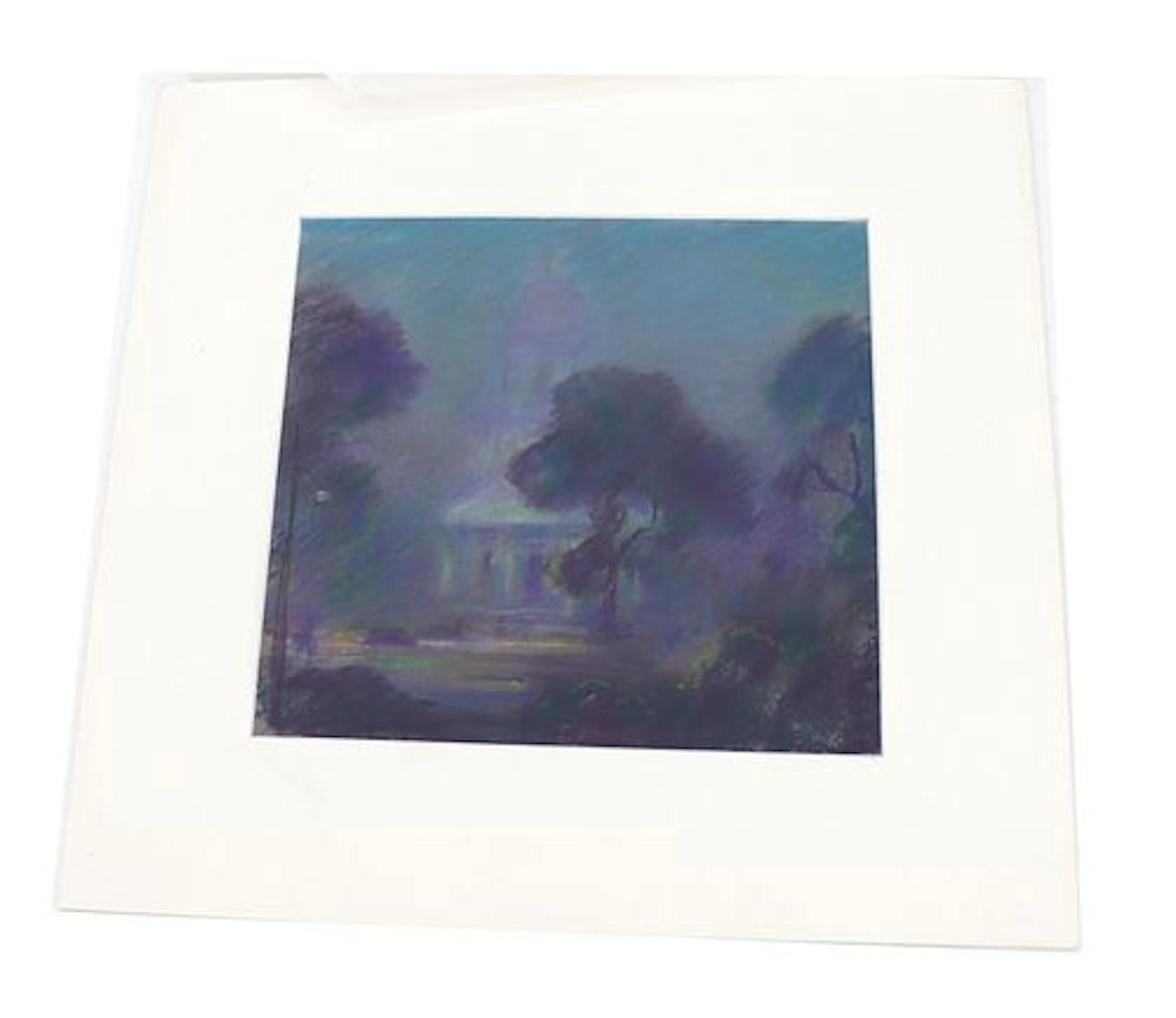 Eliot Clark (1883-1980) American, Pastel on Paper Landscape