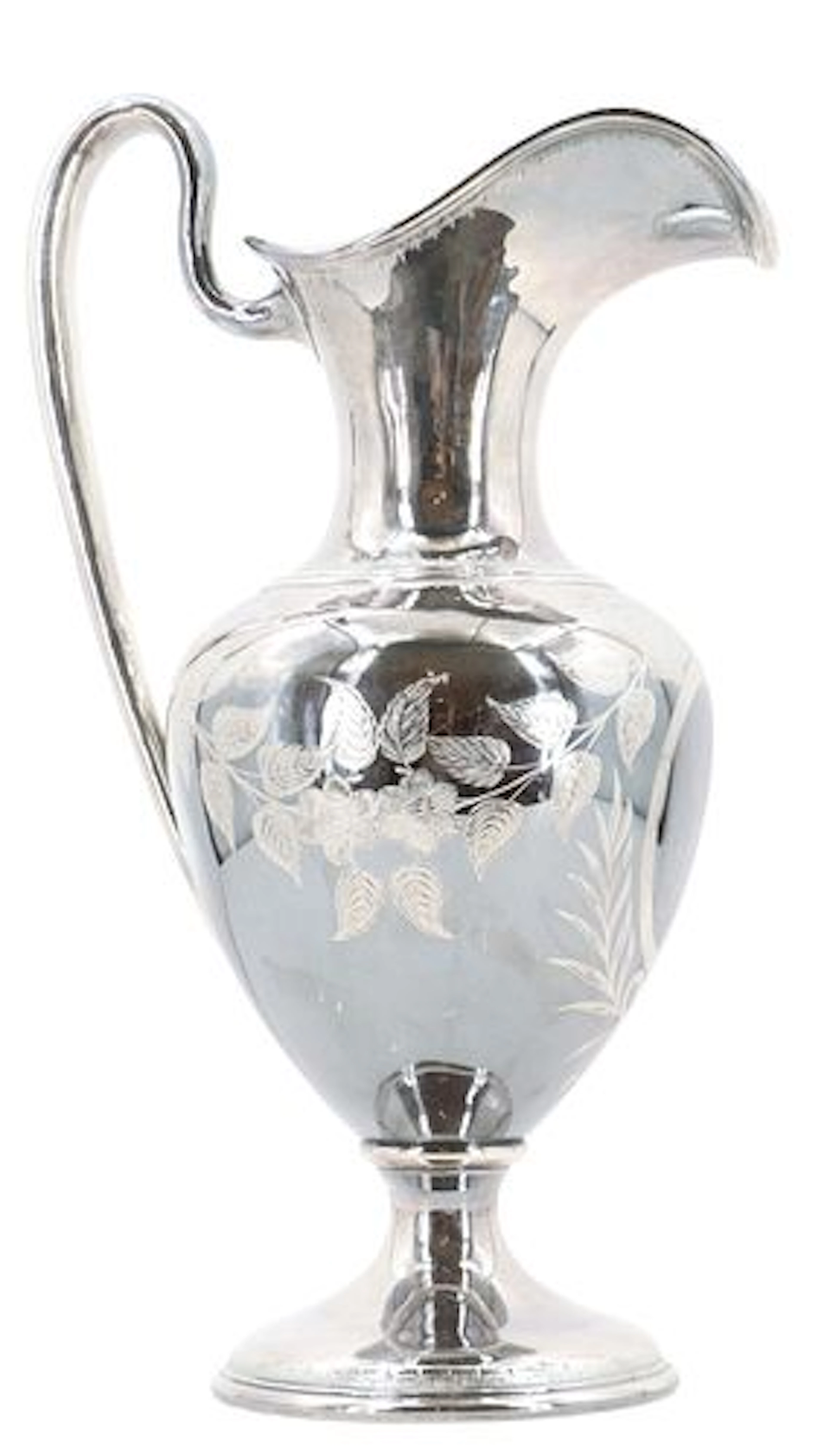 Antique Galt & Bro. Sterling Silver Claret Jug - 42.120 ozt.