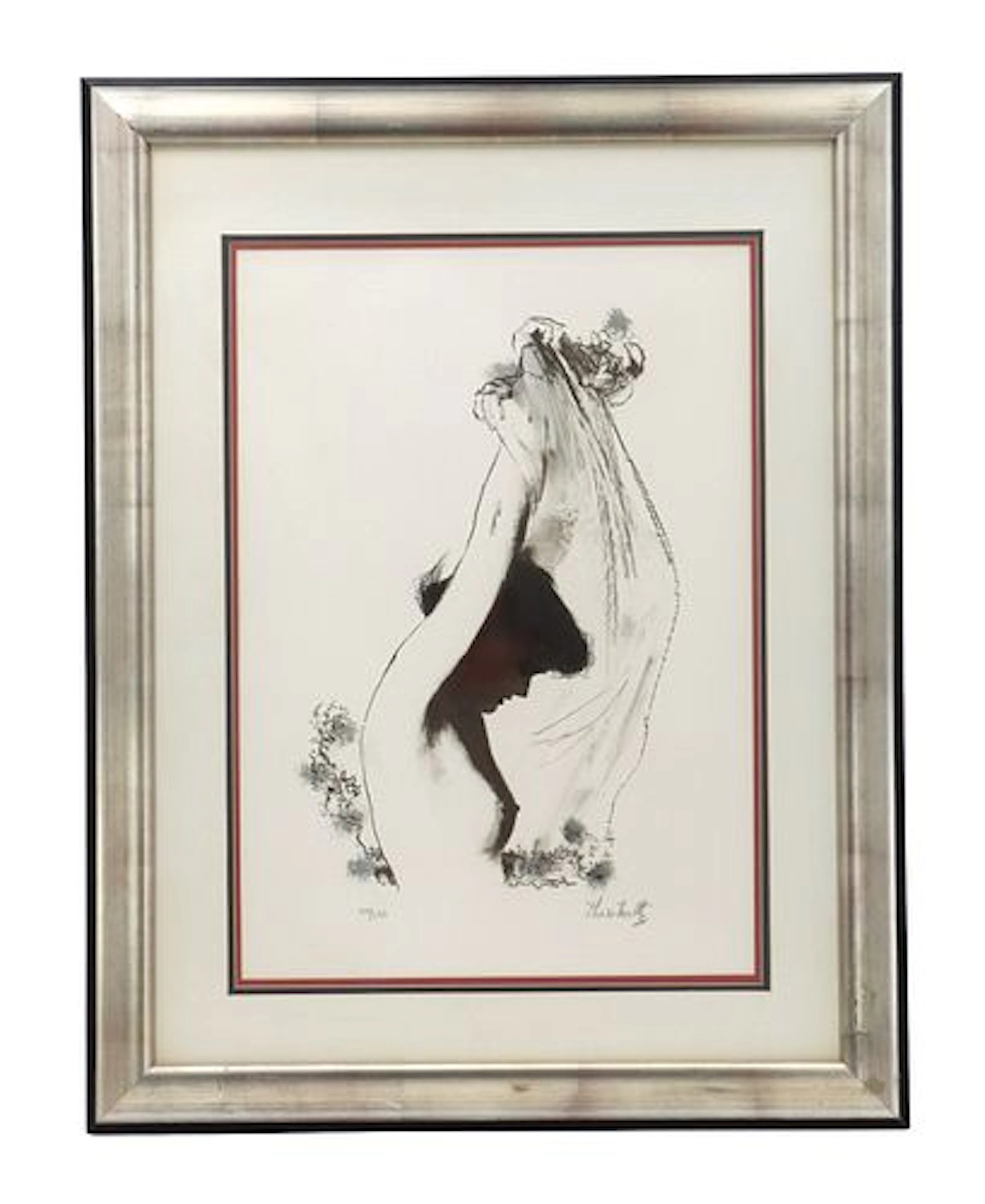 Thornton Utz (1914–1999) American, Limited Edition Lithograph Female