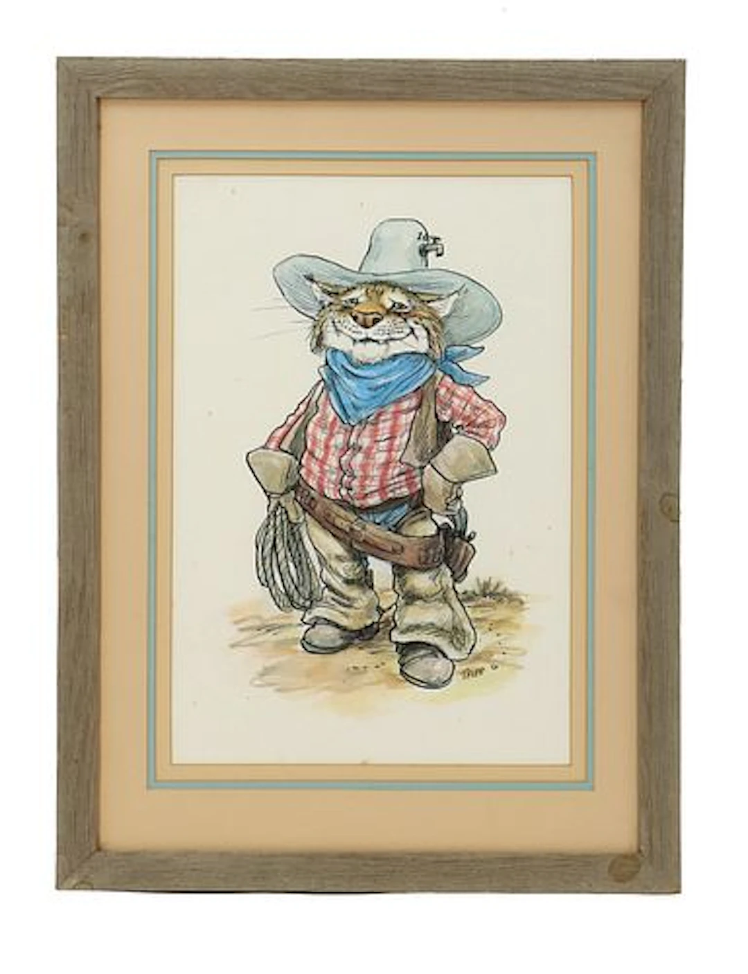 Wallace Tripp (1940-2018) American, Ink and Watercolor Whimsical Illustration
