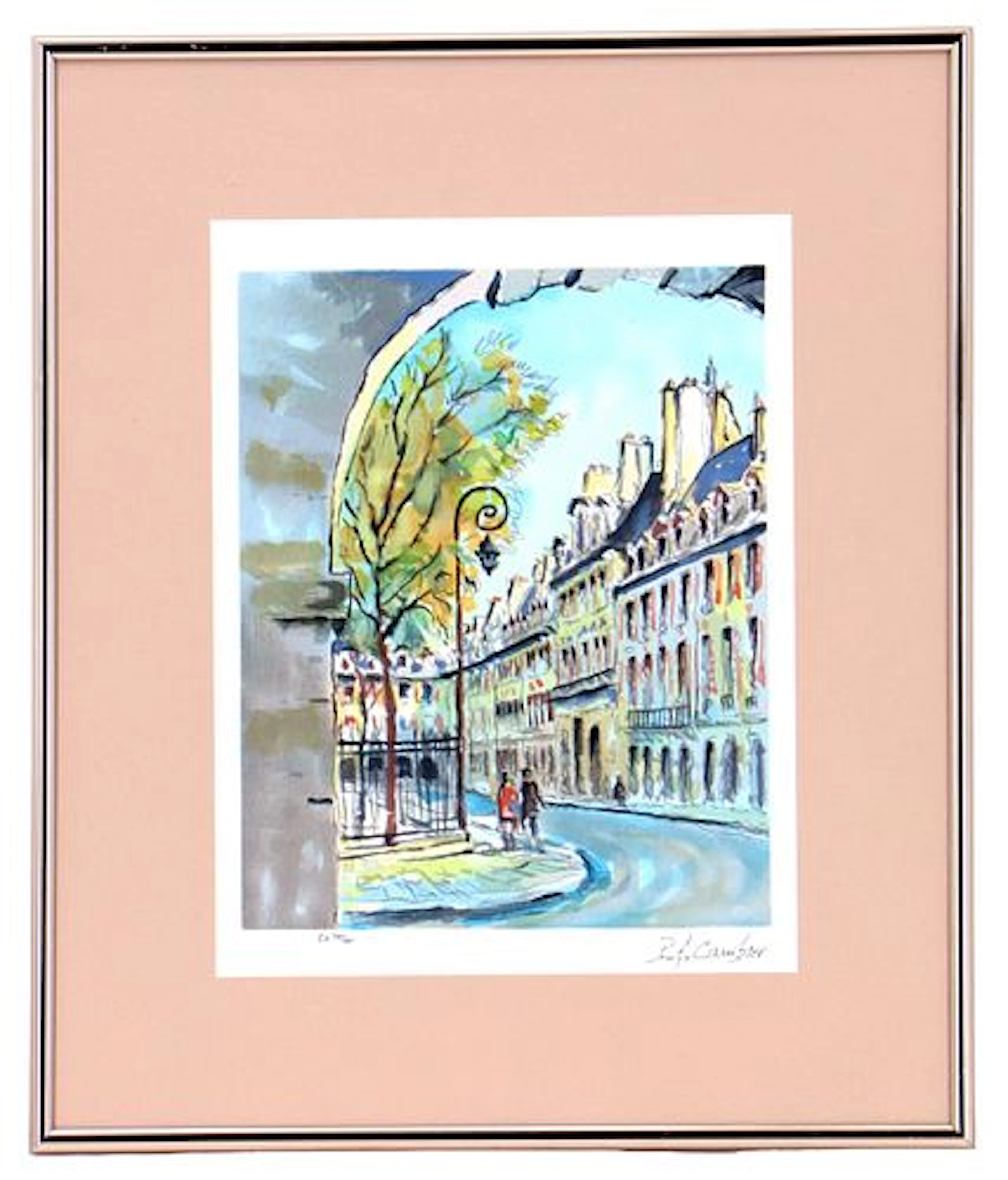 Pierre Eugene Cambier (1914-2000) French, Serigraph Impressionist