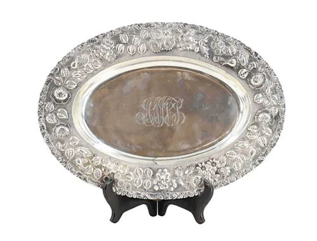 Sterling Silver Platter - 26.660 ozt.