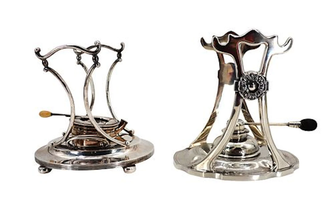 (2) American Gorham and Cowell & Hubbard Sterling Silver Tea Kettle