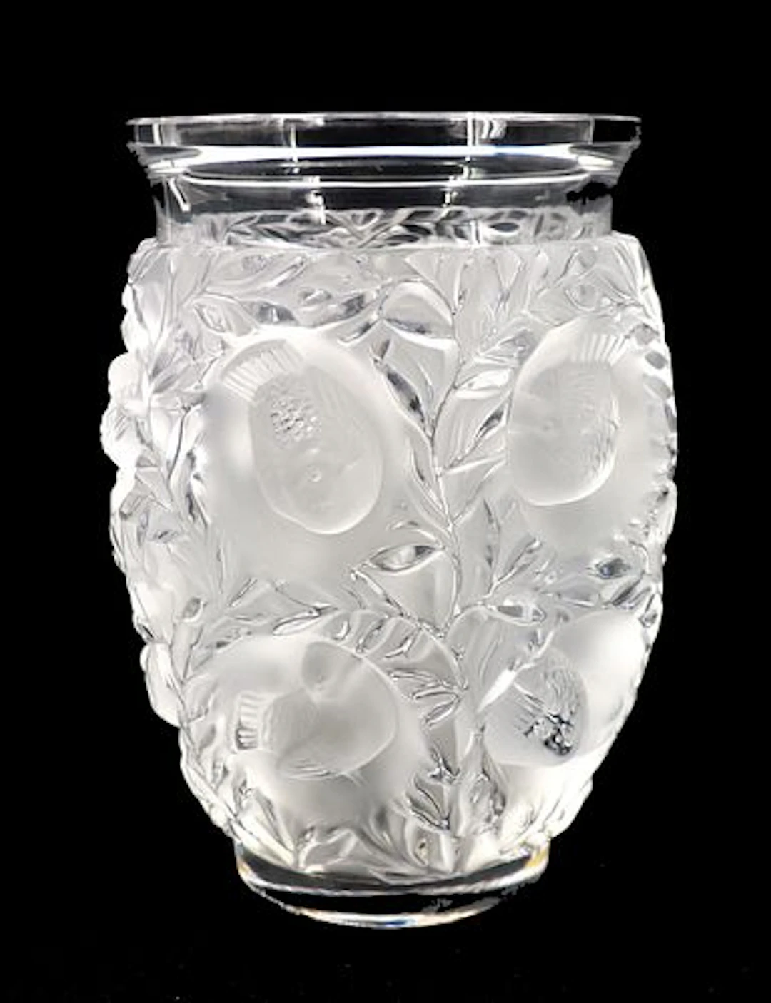 Lalique Crystal "Bagatelle" Vase