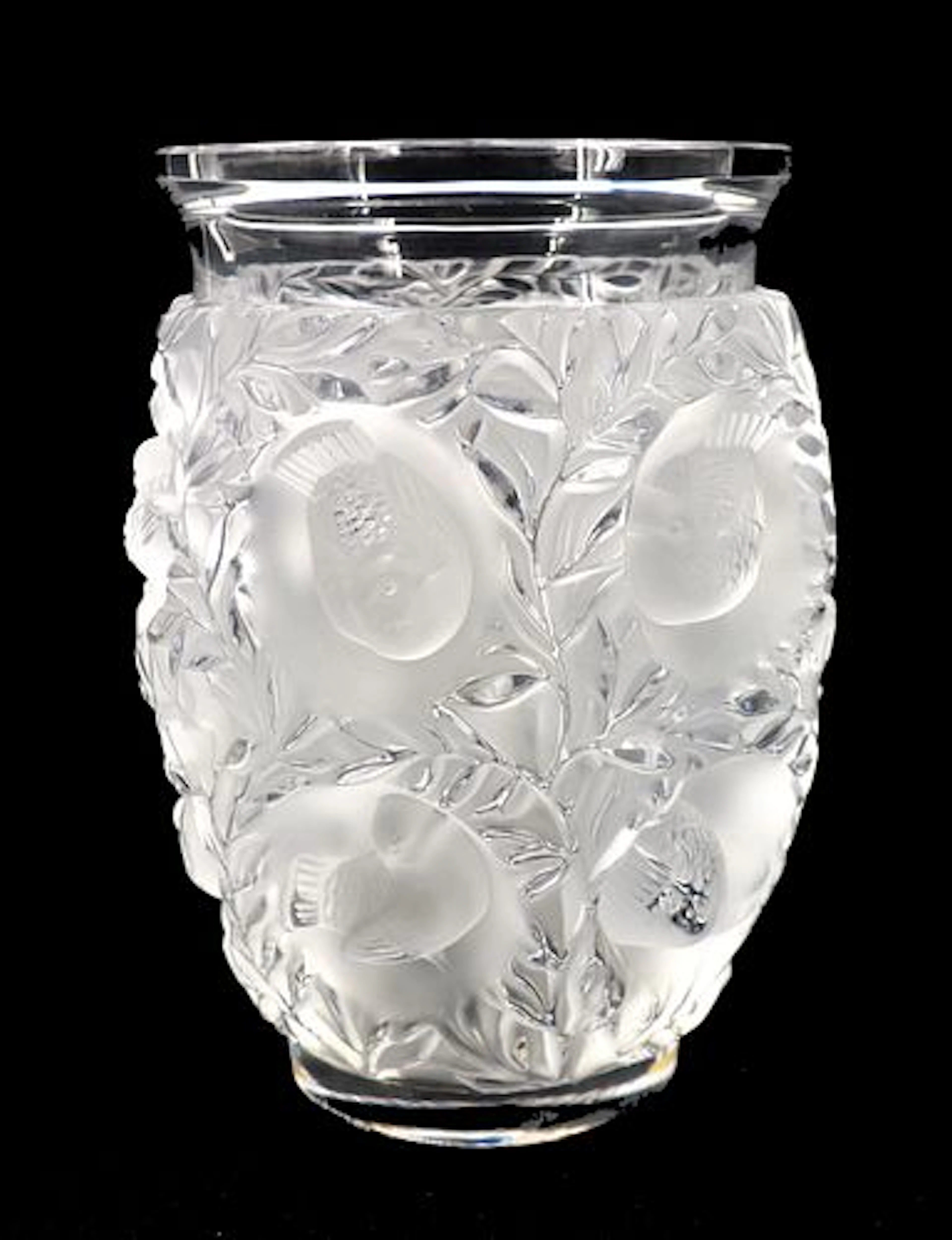 Lalique Crystal "Bagatelle" Vase