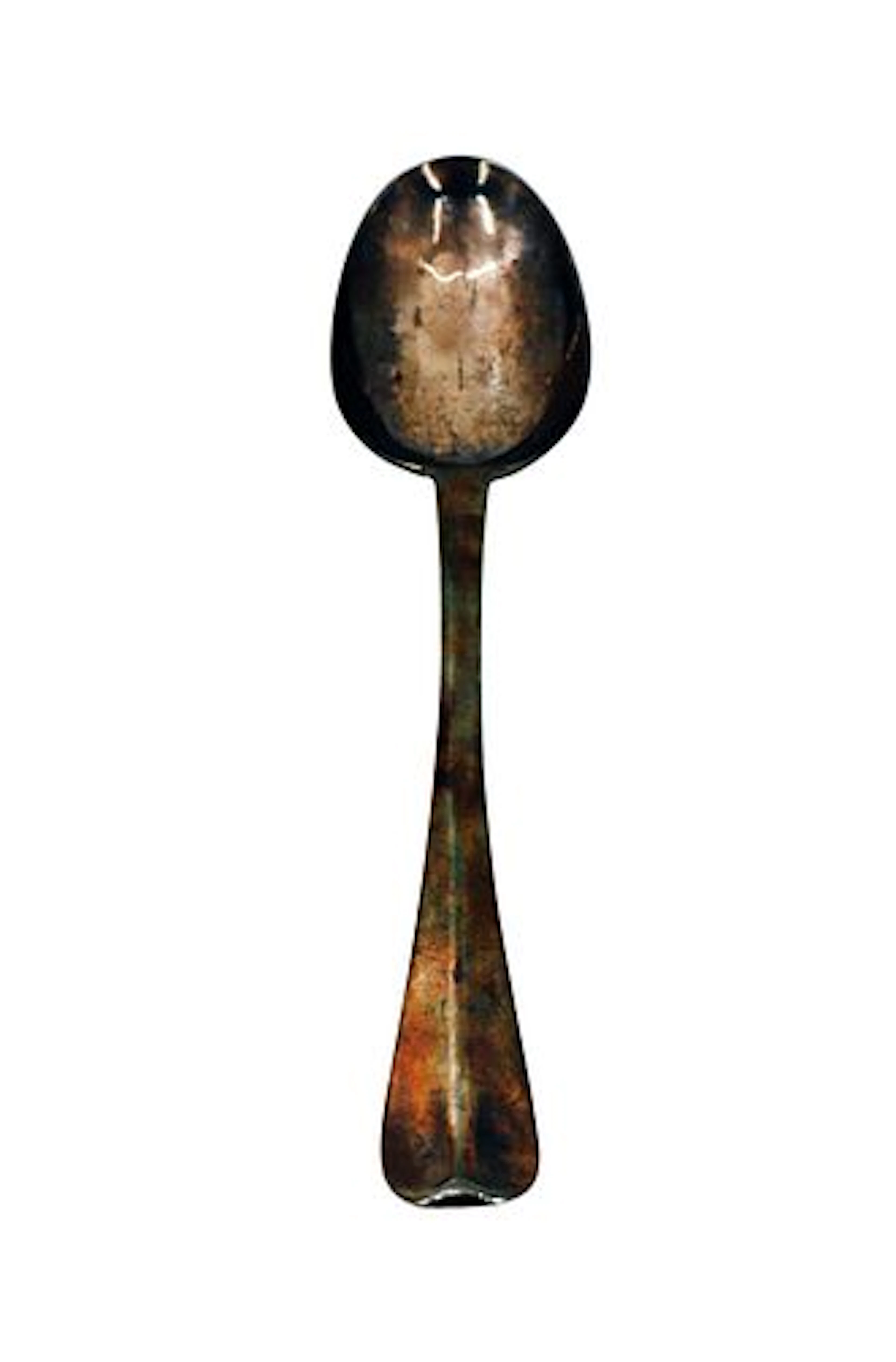 Antique Victorian English John Margas Table Rattail Spoon - 1.660 ozt.