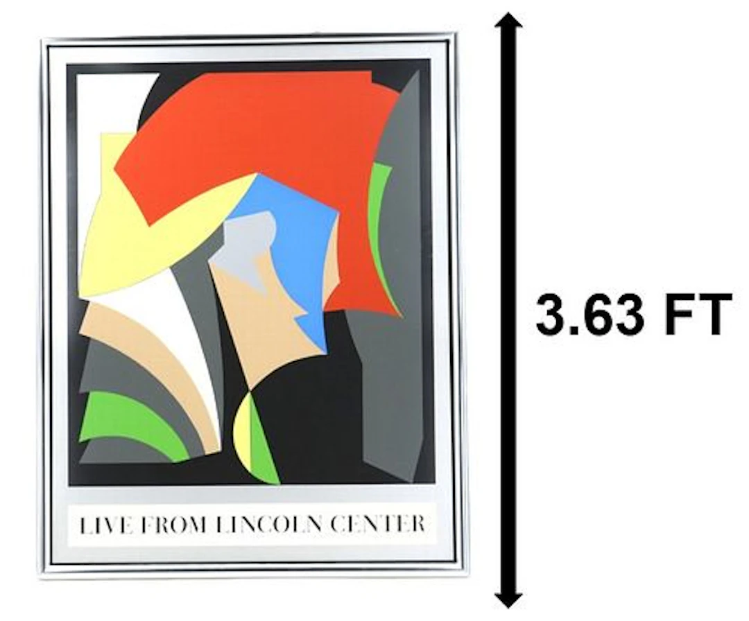 Jeremy Gilbert Rolfe (1945-2024) British/American, Abstract Exhibition Poster