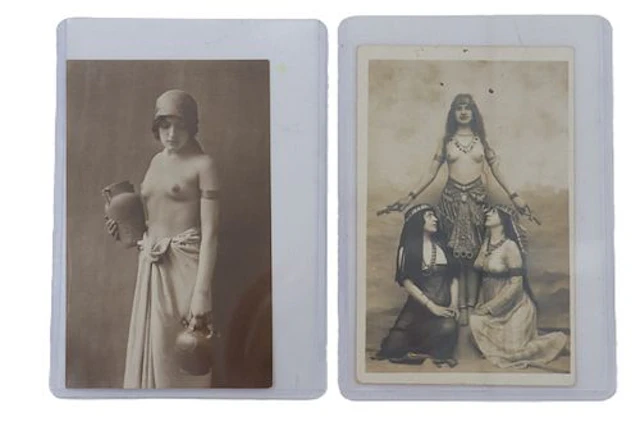(2) Vintage German Postcards