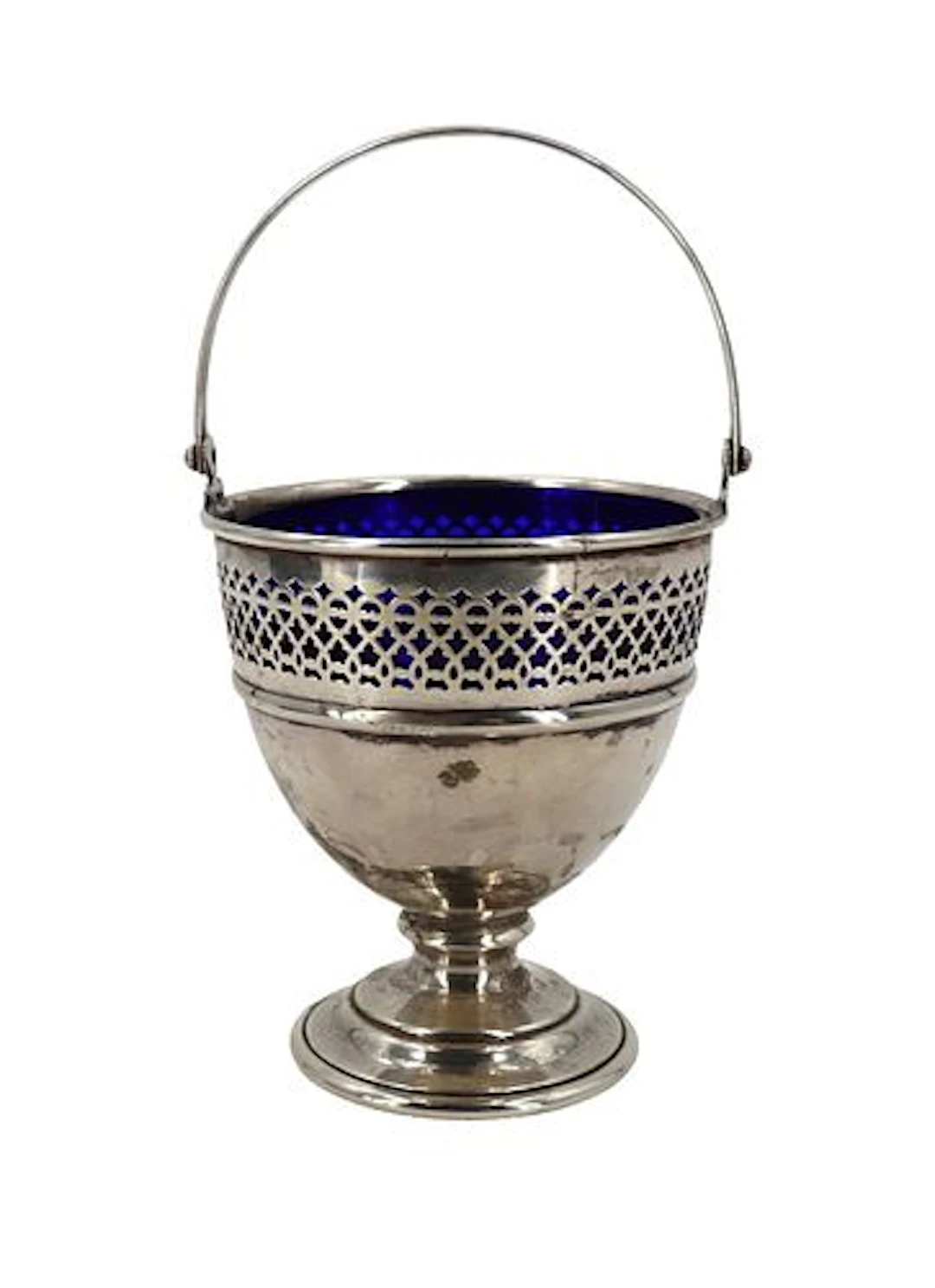 Sterling Silver Sugar or Condiment Basket - 3.140 ozt.