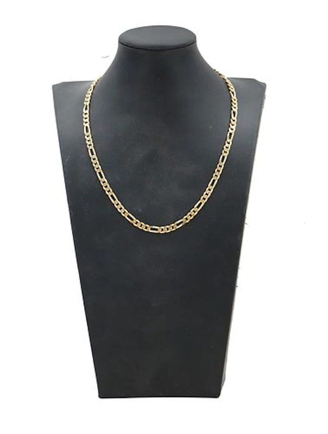 Italian 14k Gold Classic Figaro Link Chain Necklace - 31.9 g.