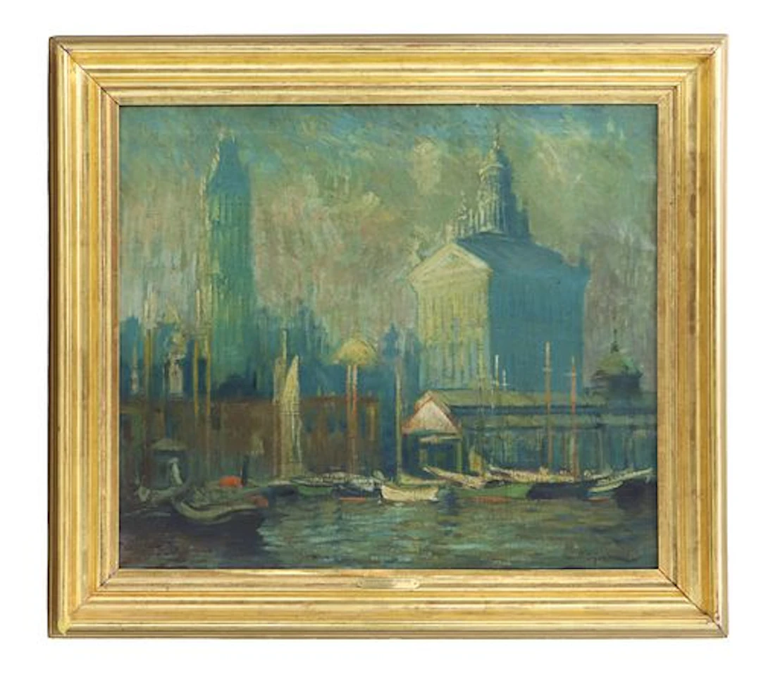 Arthur Clifton Goodwin (1864-1929) American, Oil on Canvas Impressionist