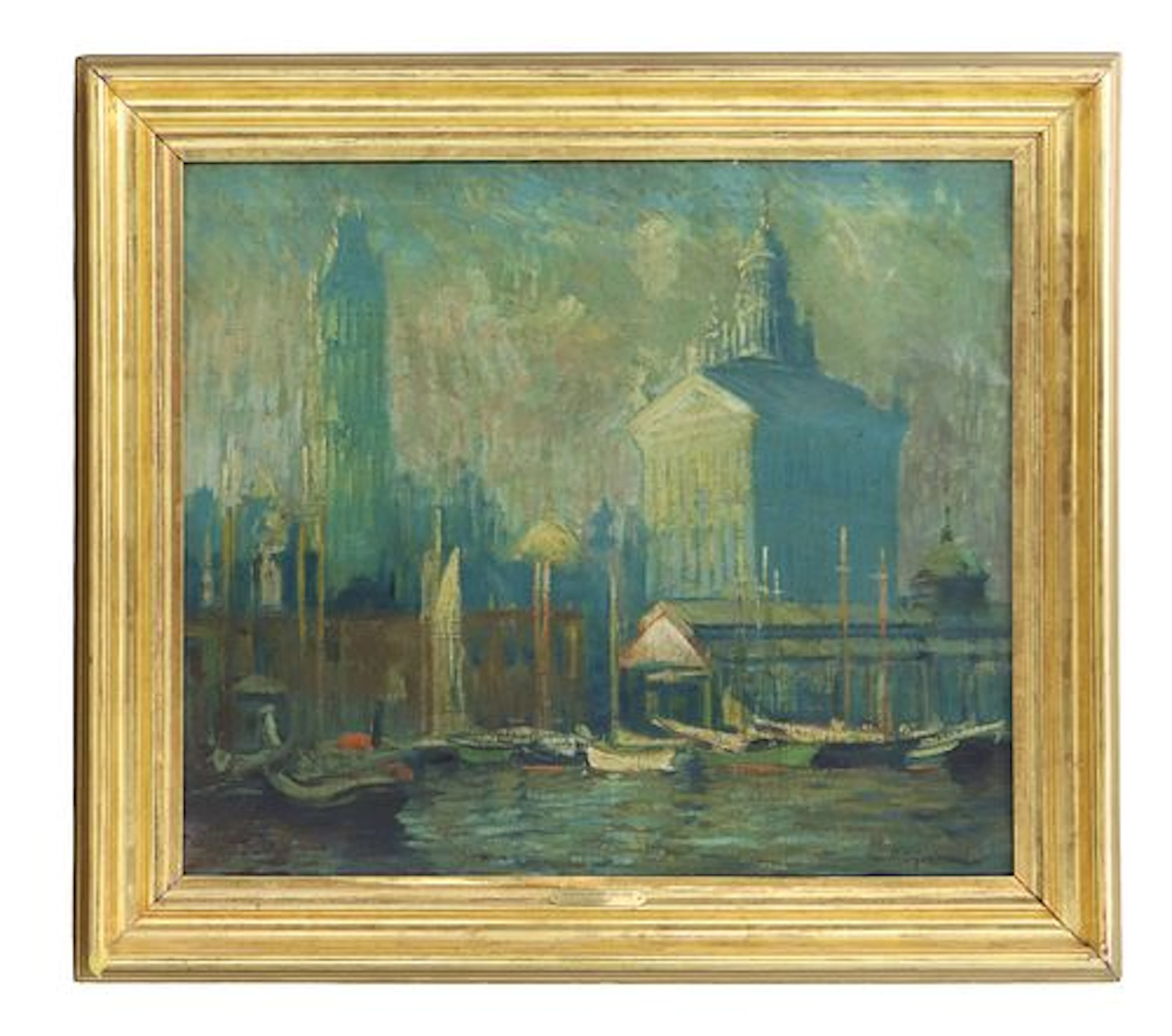 Arthur Clifton Goodwin (1864-1929) American, Oil on Canvas Impressionist