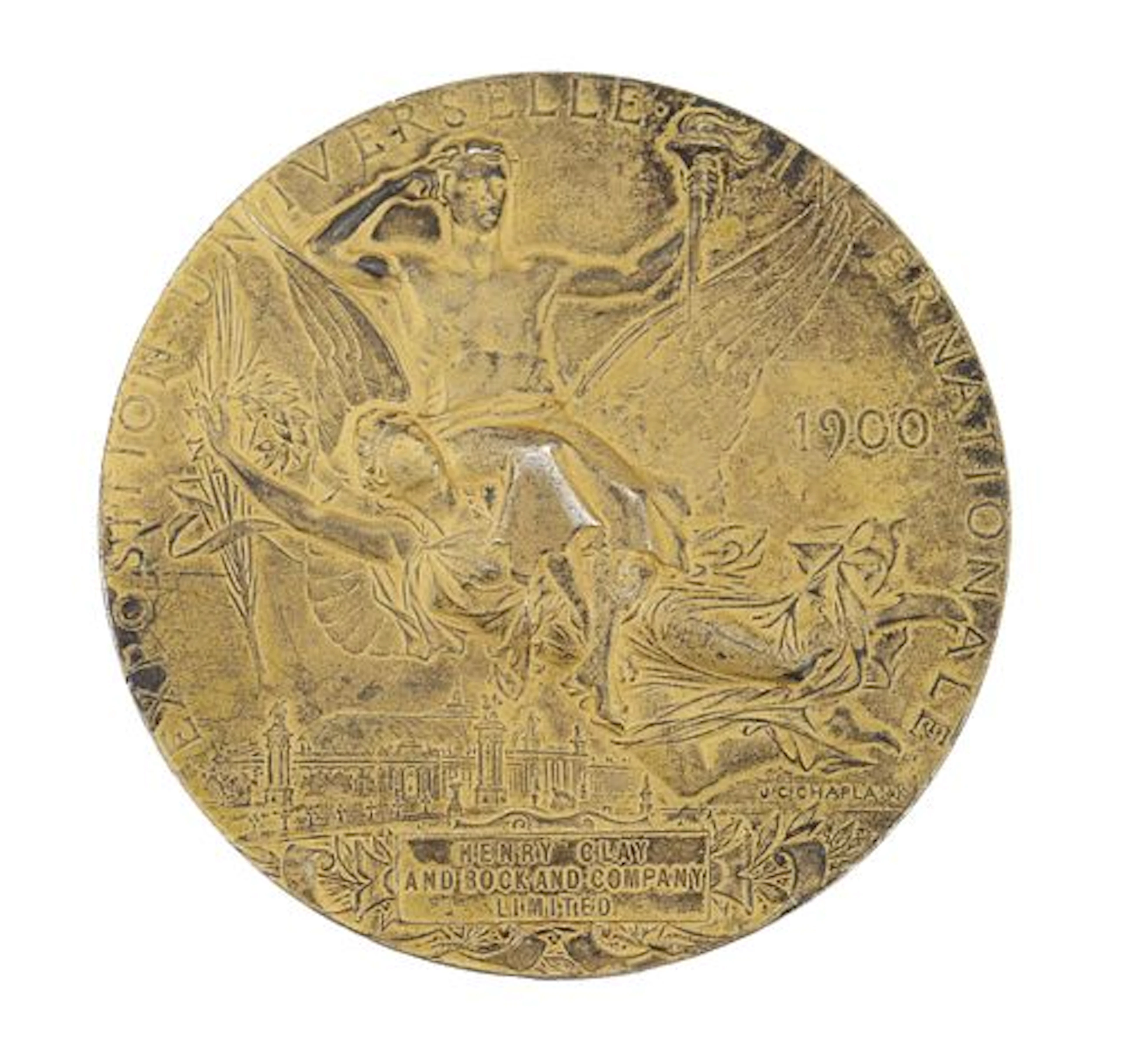 1900 Paris Exposition Universelle Internationale Award Medal