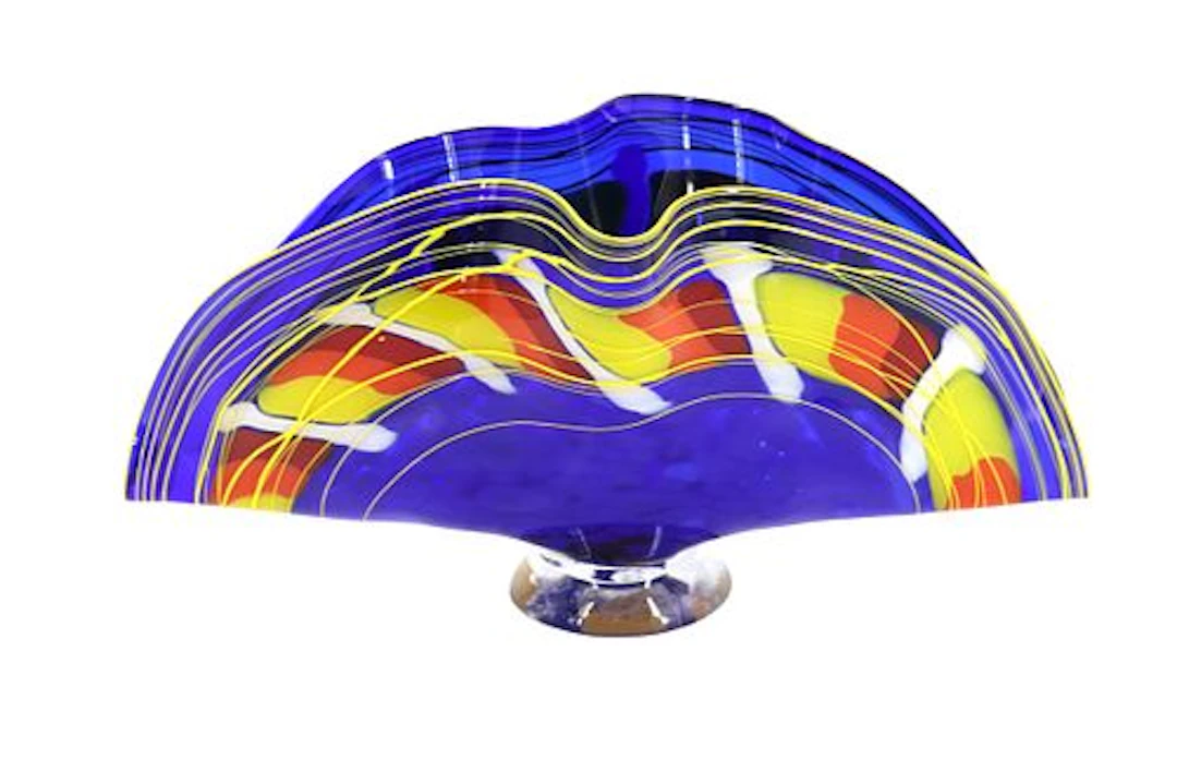 Murano Style Art Glass Bowl