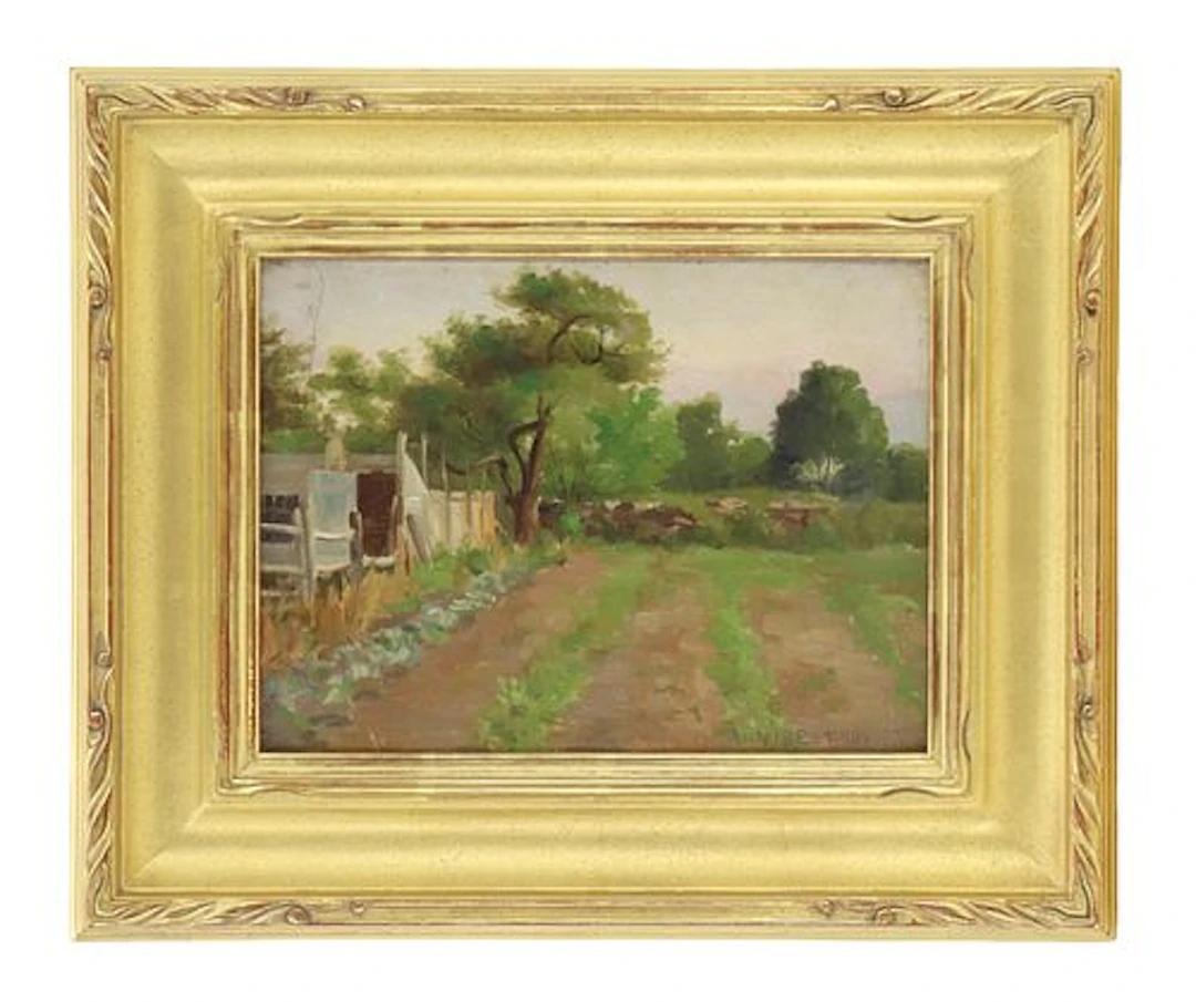 Robert Hogg Nisbet (1879-1961) American, Oil on Canvas Impressionist Landscape