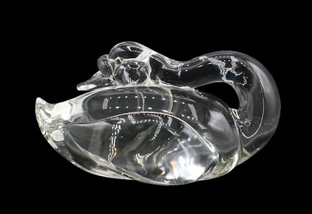 Archimede Seguso for Tiffany & Co. Italian Murano Clear Art Glass