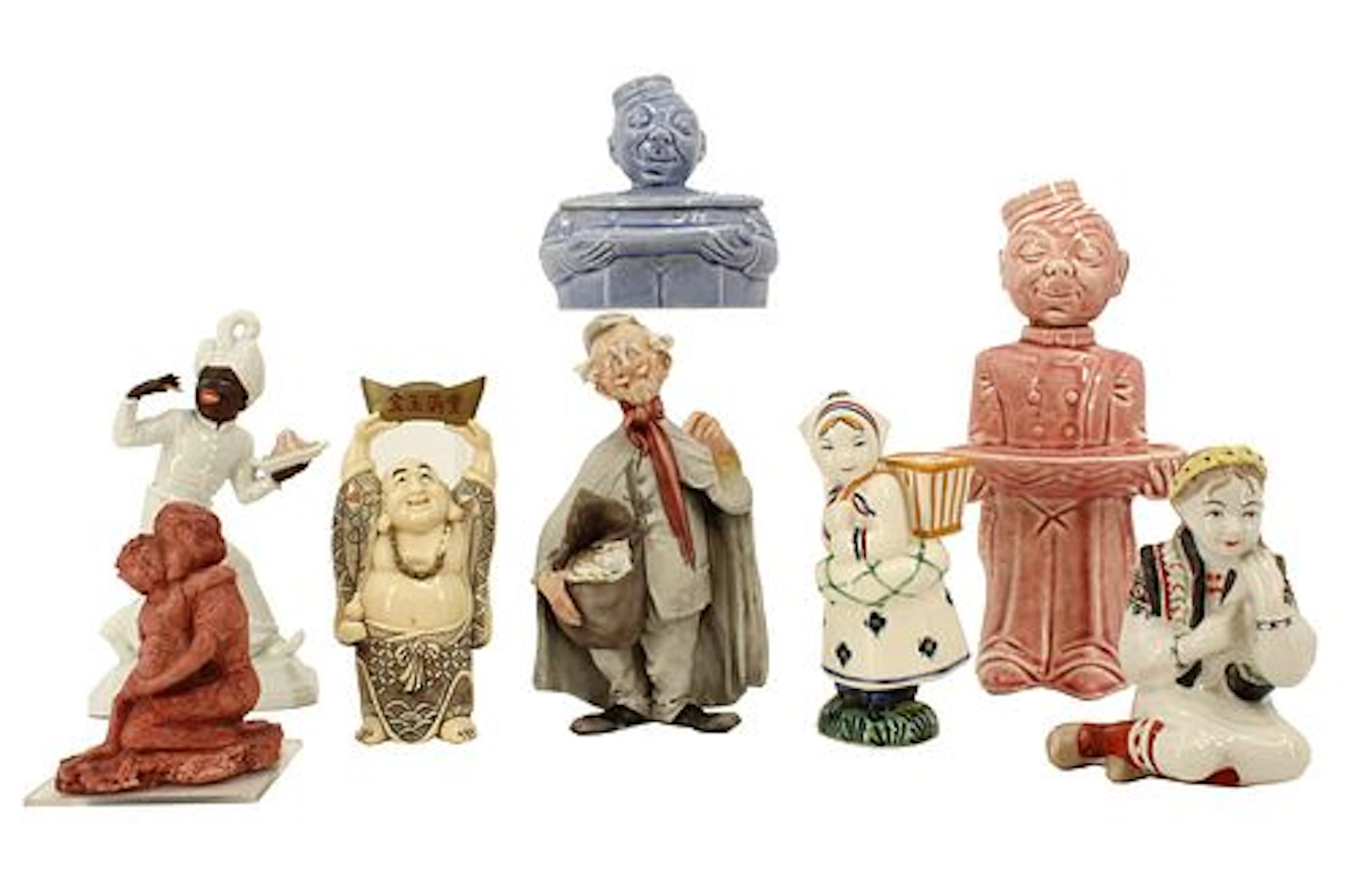 (8) Miscellaneous Porcelain Figurines
