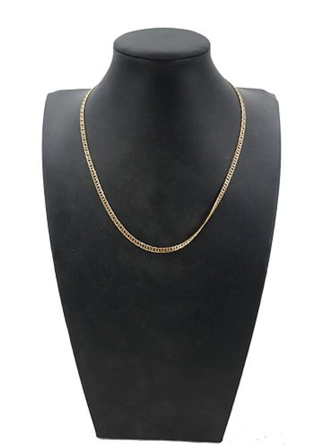 Italian 14k Gold Cuban Link Chain Necklace - 7.6 g.