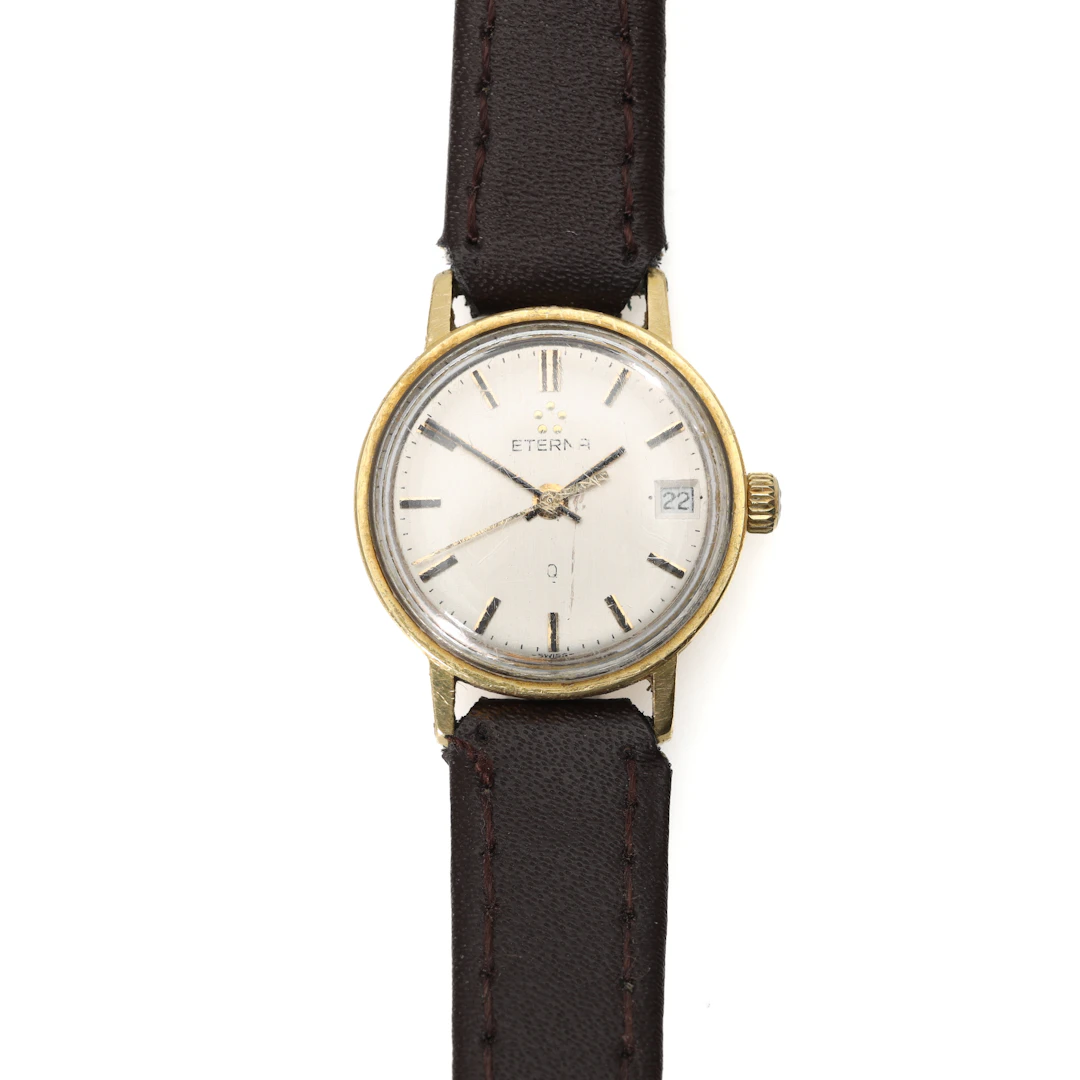 ETERNA, armbandsur, 18 k guld, 22 mm.