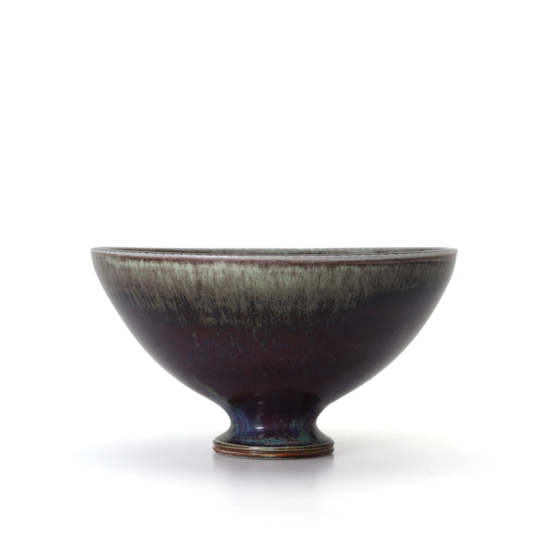 BERNDT FRIBERG. Skål, glaserat stengods, Studiohanden, Gustavsberg, 1974.