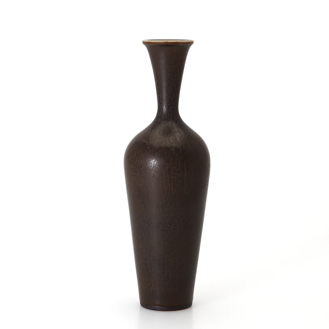 BERNDT FRIBERG. vas, glaserat stengods, signerad Friberg, Studiohanden