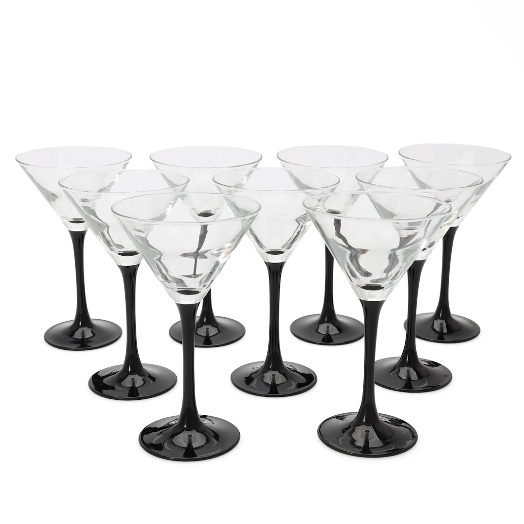 SERVISDELAR, 9 st, glas, Luminarc.