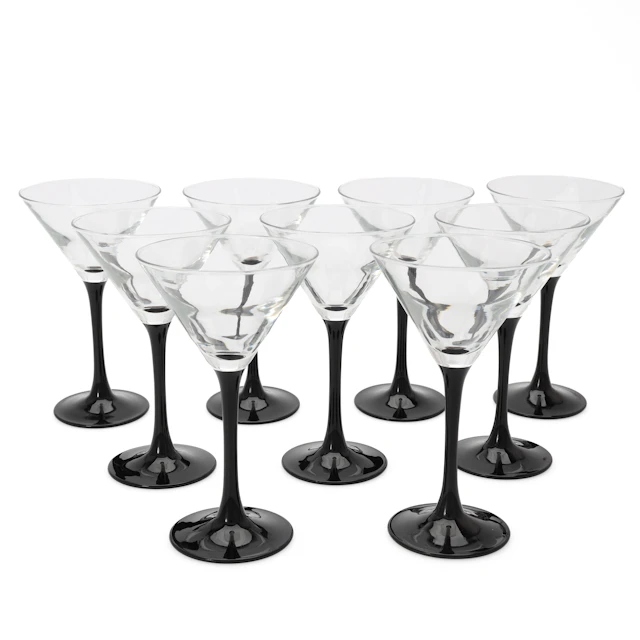 SERVISDELAR, 9 st, glas, Luminarc.