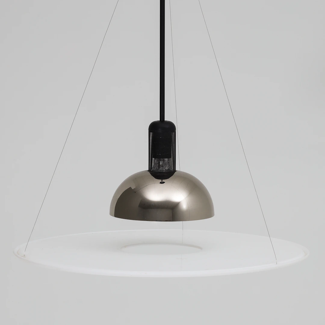 ACHILLE CASTIGLIONI. Taklampa, "Frisbee", Flos, 1900-tal.