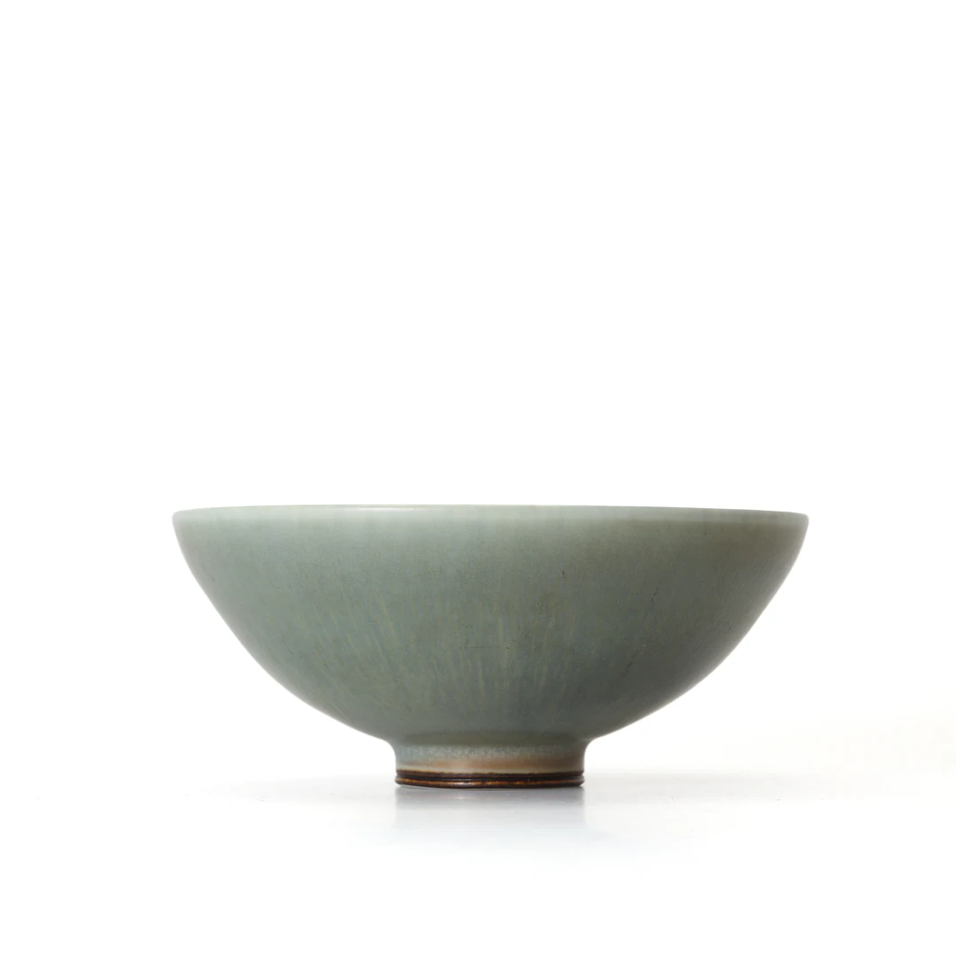 BERNDT FRIBERG. Skål, glaserat stengods, Studiohanden, Gustavsberg, 1956.