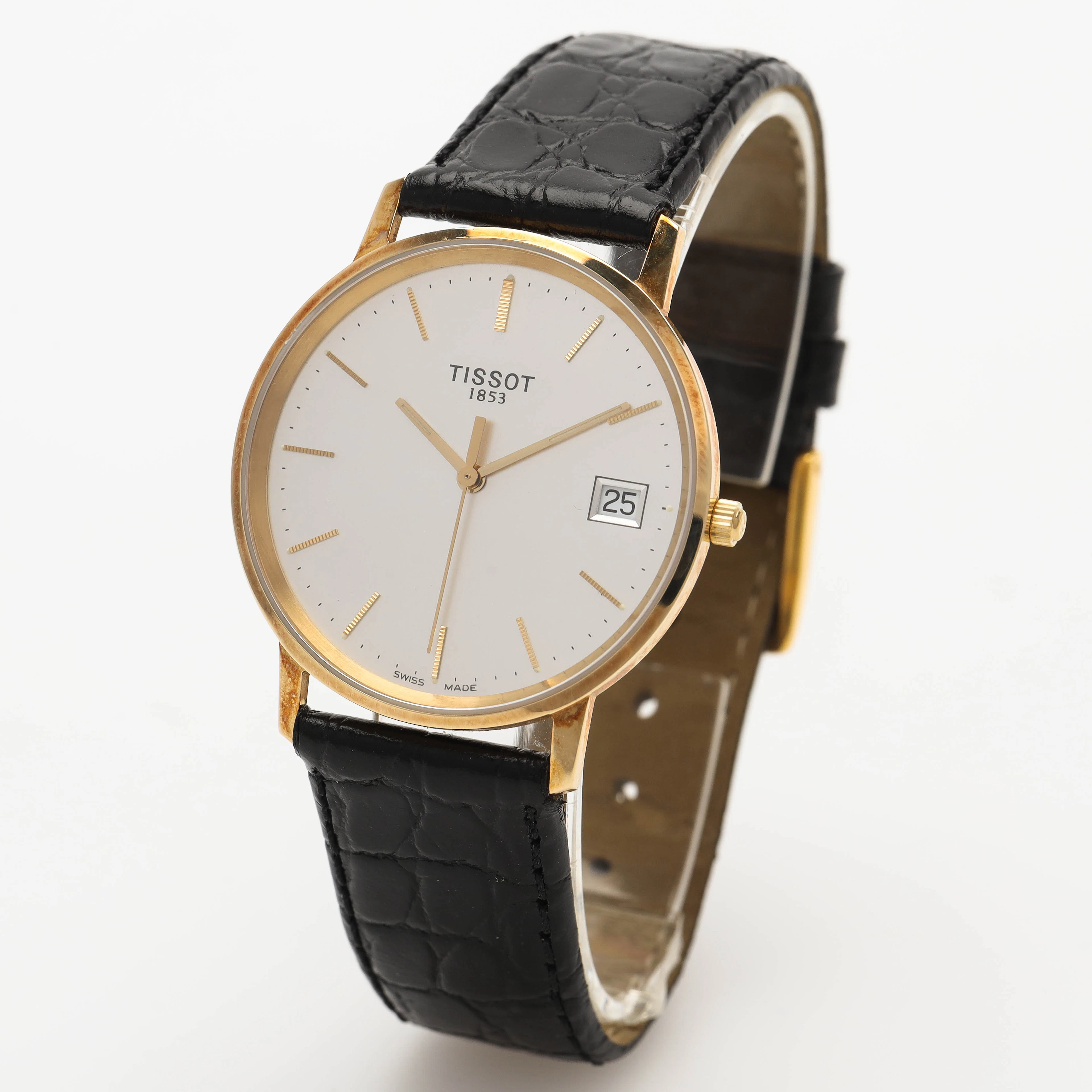 TISSOT, 14k guld, armbandsur, kvartsur.