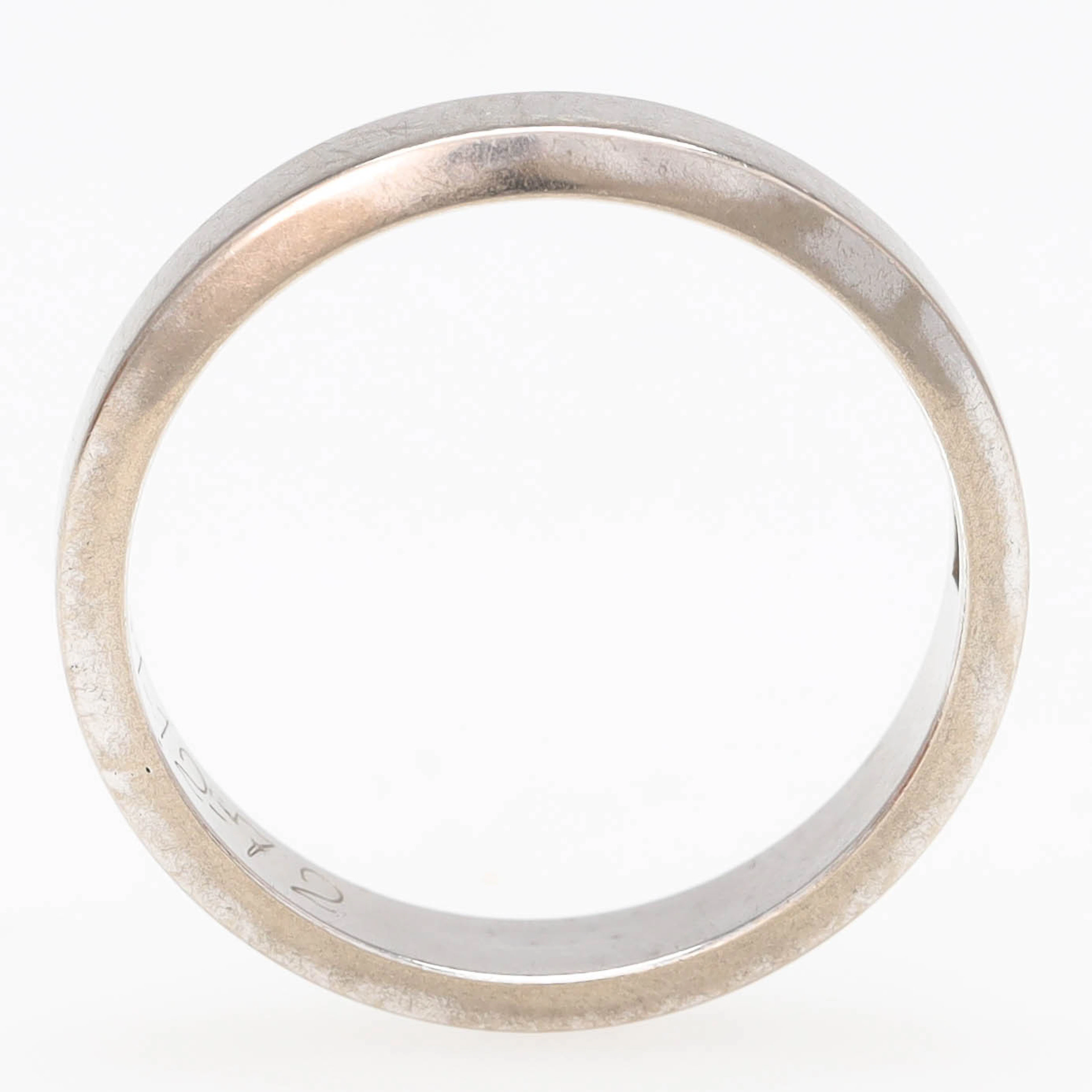 RING, 18k vitguld, Ceson, Göteborg 1972.