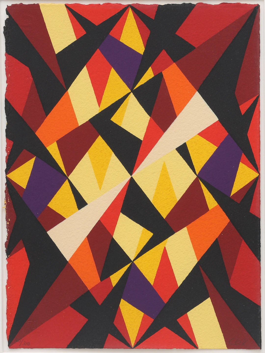 CLAES-GÖRAN KARLSSON. färglitografi, "Kraftkälla", numrerad 165/310