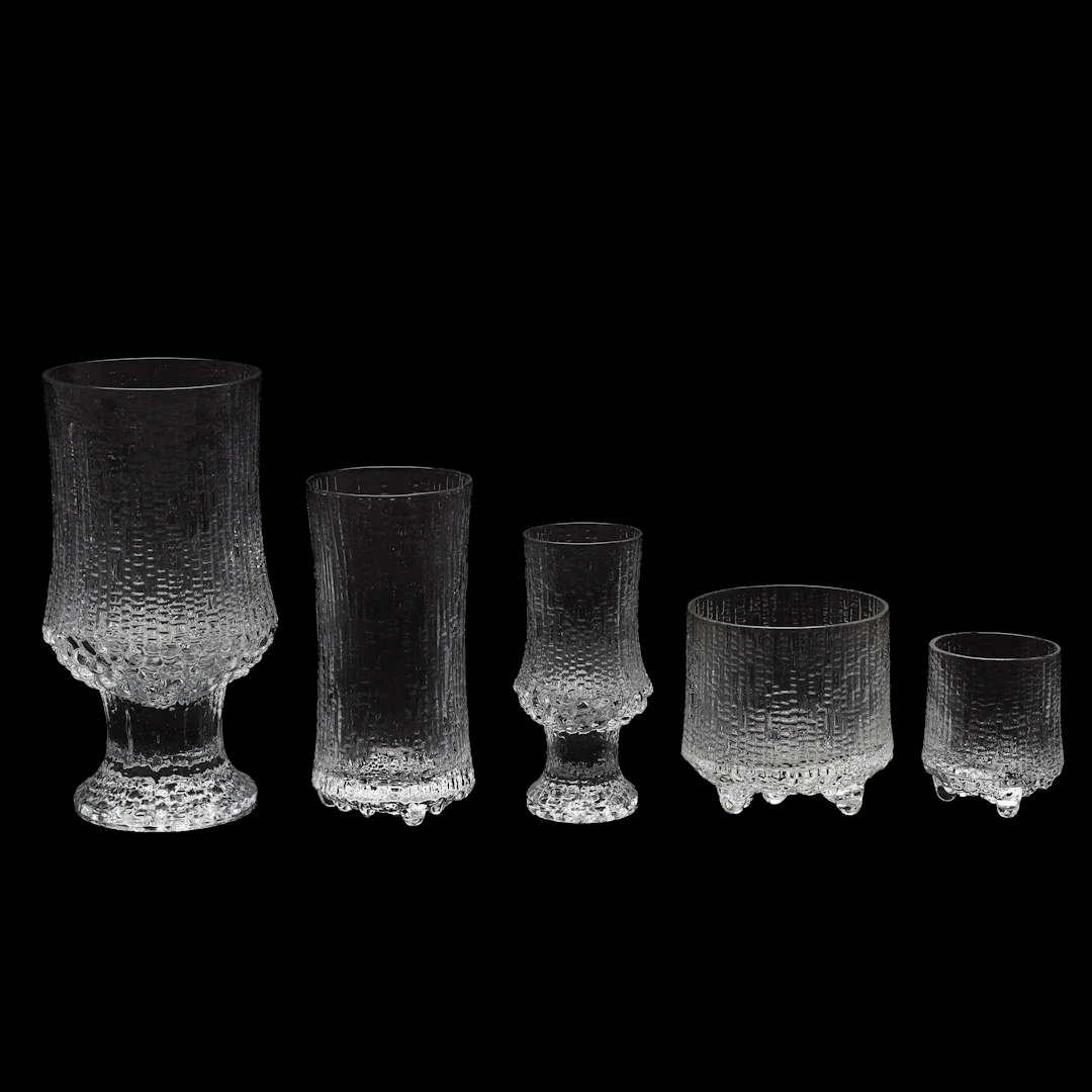 TAPIO WIRKKALA. Glas, 24 delar, "Ultima Thule, Iittala.