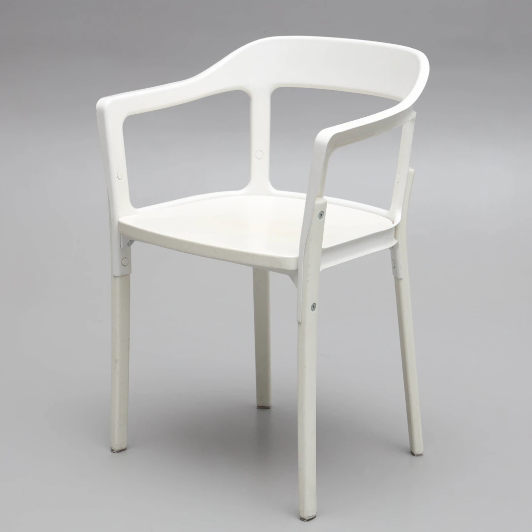 RONAN & ERWAN BOUROULLEC, karmstol, "Steelwood Chair", Magis, Italien.