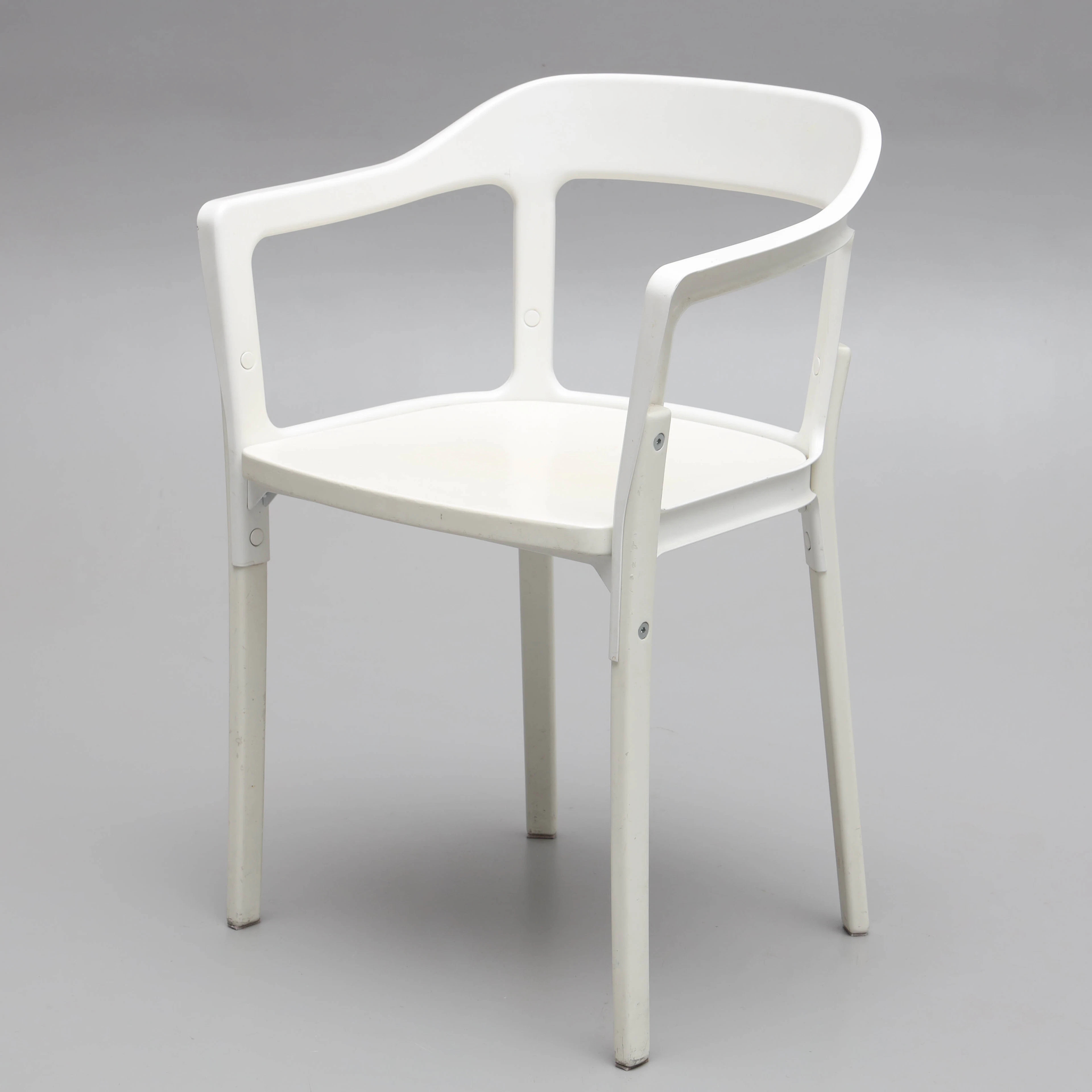 RONAN & ERWAN BOUROULLEC, karmstol, "Steelwood Chair", Magis, Italien.