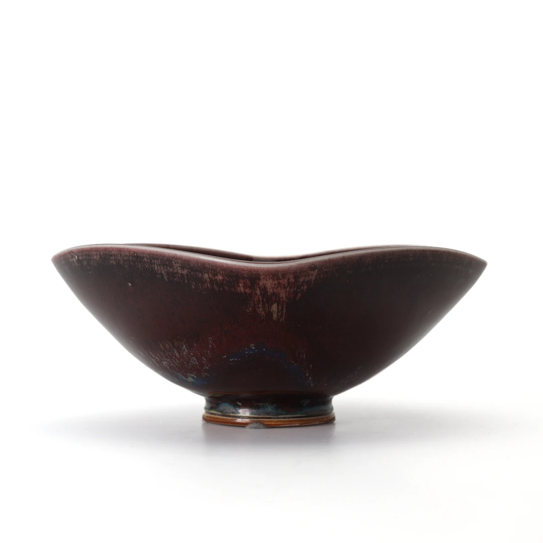 BERNDT FRIBERG. Skål, glaserat stengods, Studiohanden, Gustavsberg, 1976.