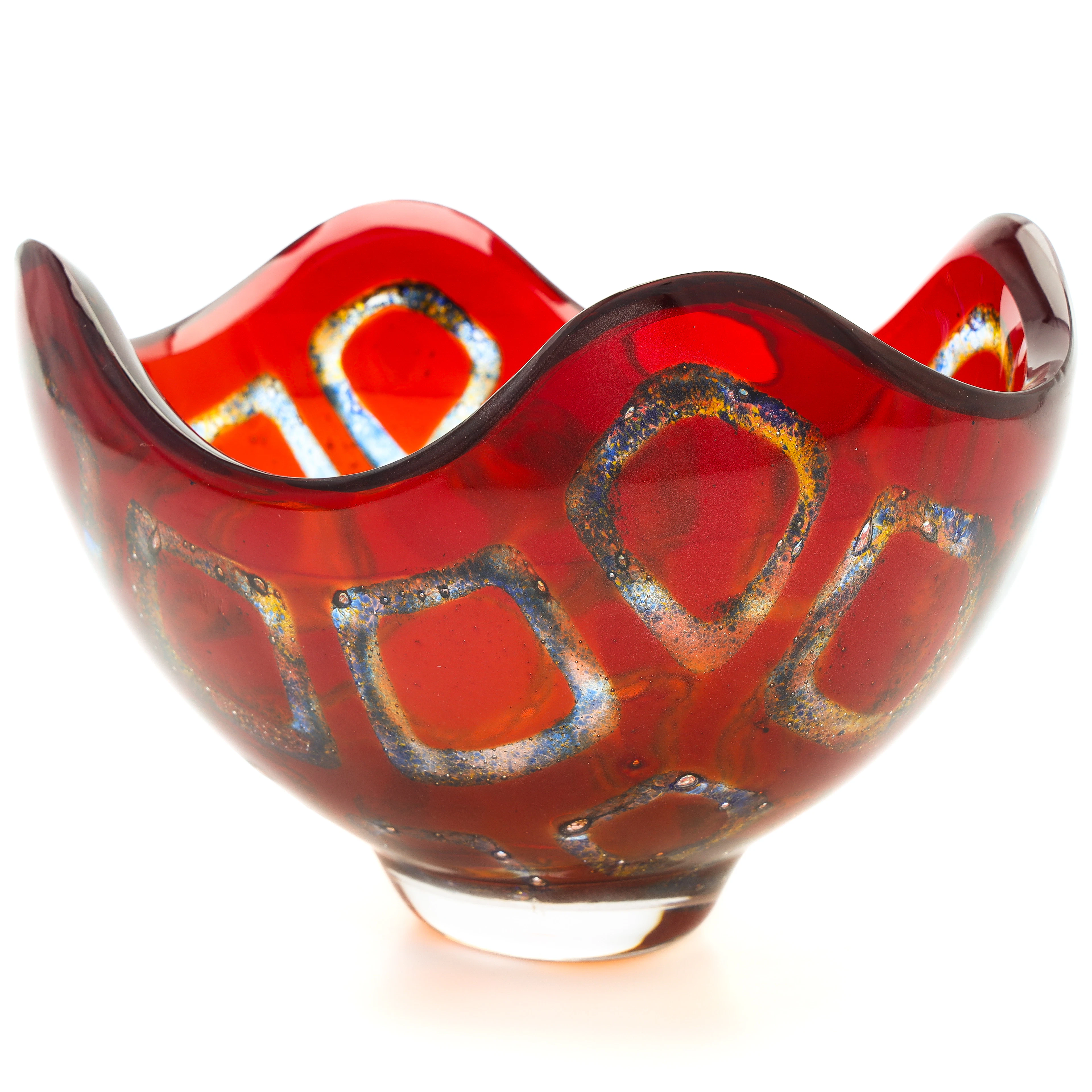 SVEN PALMQVIST. skål, "Ravenna", höjd 16 cm, signerad Orrefors, Sweden