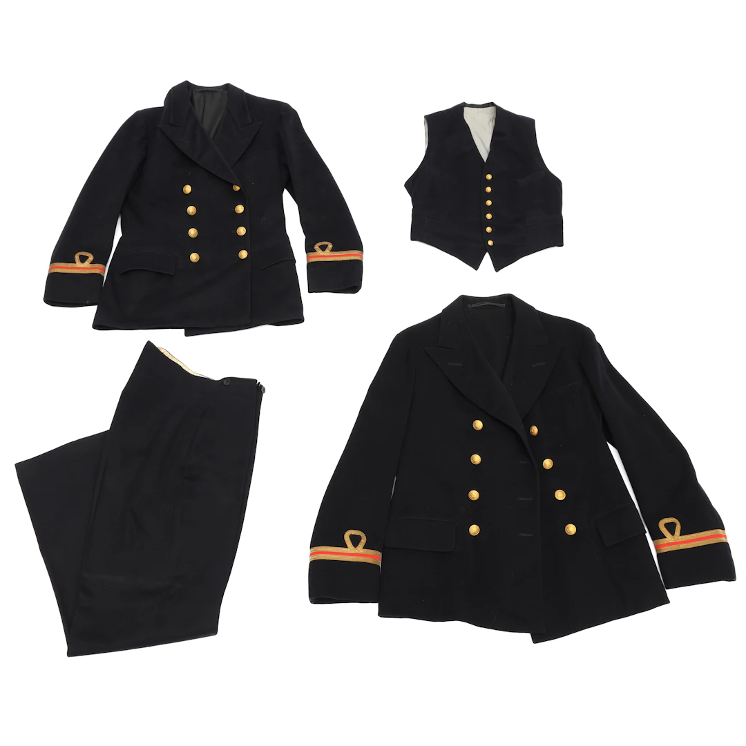 UNIFORM, 4 delar, svensk, flottan, tidigt 1900-tal.