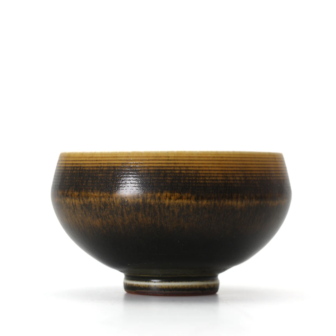 BERNDT FRIBERG. Skål, glaserat stengods, Studiohanden, Gustavsberg, 1961.