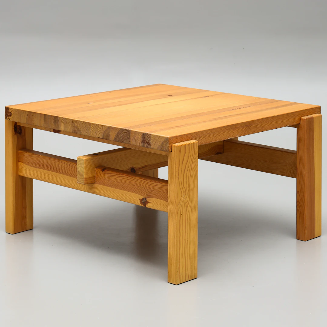 SOFFBORD, furu, 1970-tal.