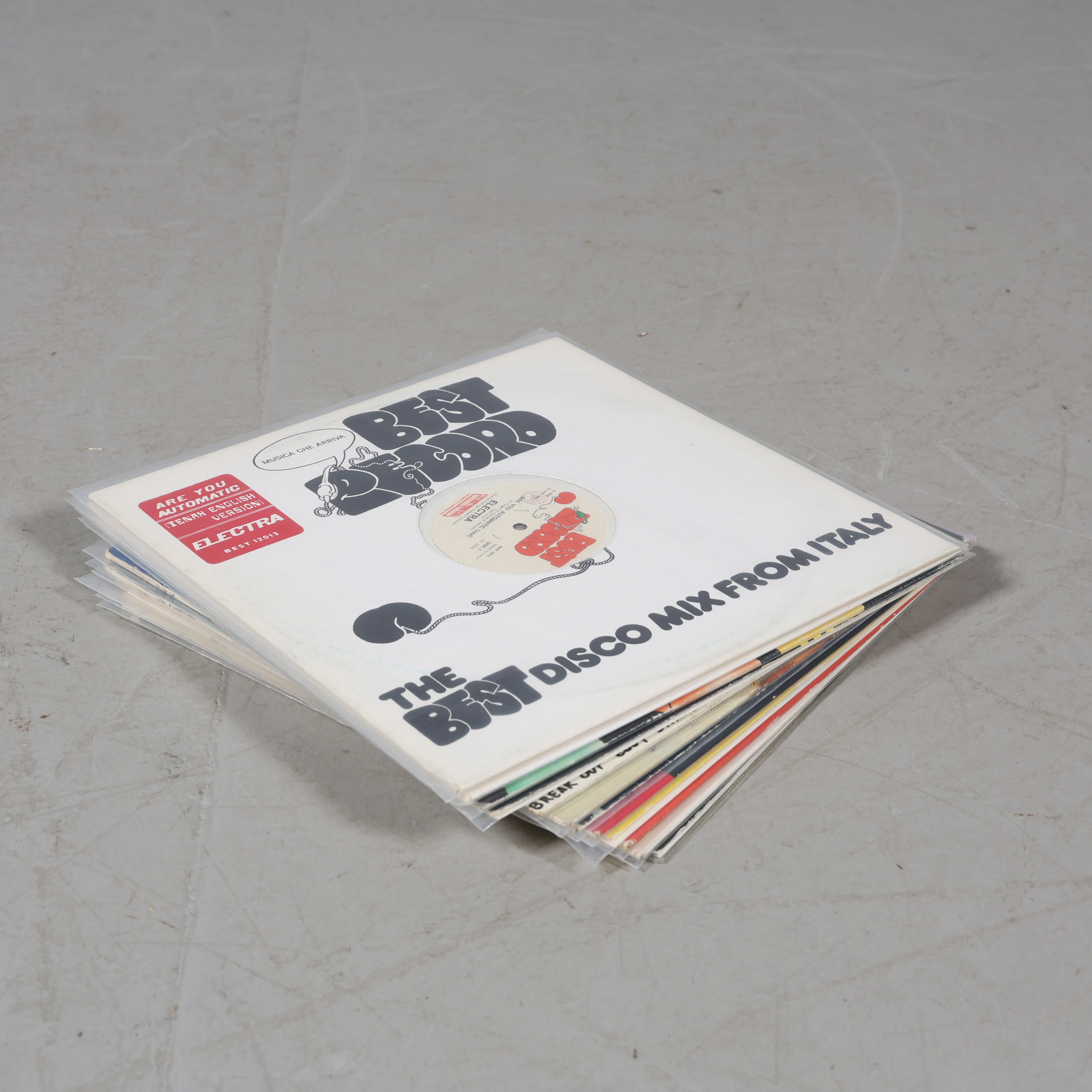 VINYLSKIVOR 12 stycken SIAE orginalpress.