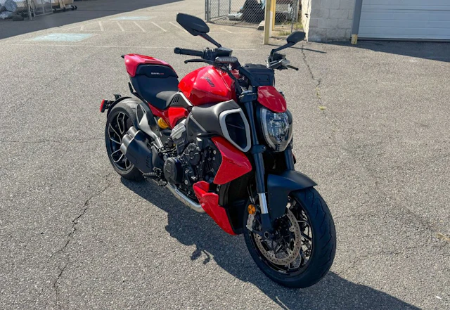 2024 Ducati Diavel V4 With 281 Miles