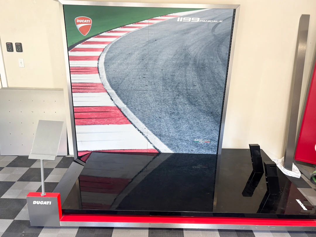 Ducati Panigale 1199 Dealership Display Stand
