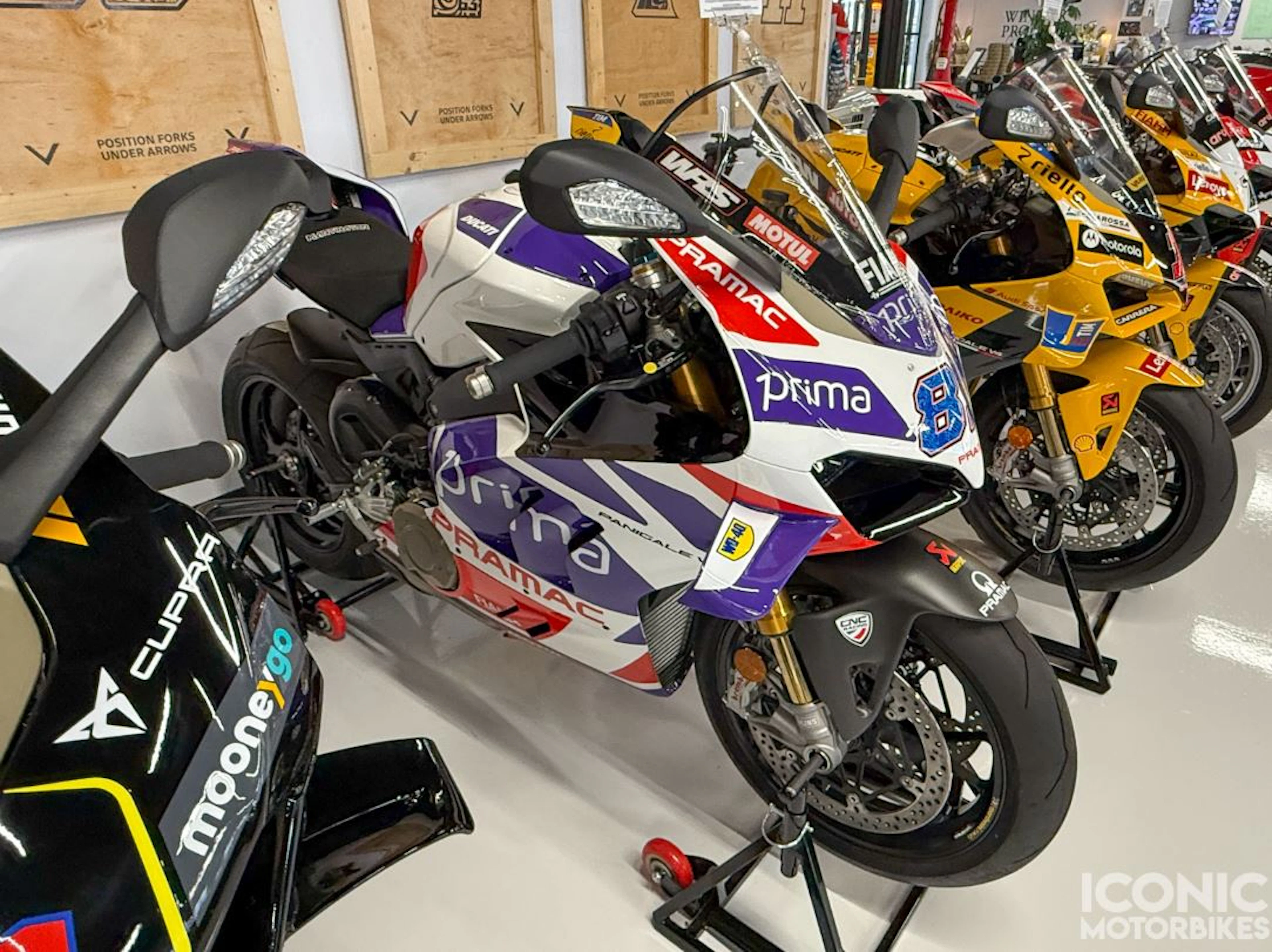 2024 Ducati Panigale V4S Jorge Martin MotoGP Replica #17 with Delivery